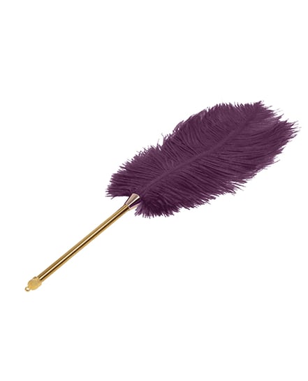 Sex & Mischief Amethyst Feather Tickler