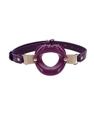 Sex & Mischief Amethyst Silicone Lips Gag by Sex & Mischief product image