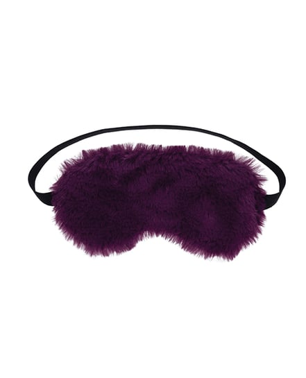 Sex & Mischief Amethyst Fur Blindfold by Sex & Mischief product image