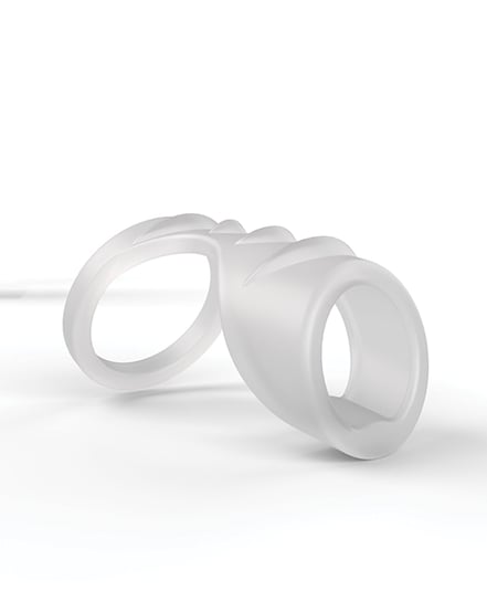 Screamin' Dragon Luck Dragon G-Spot Texture Ring - Clear