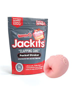 Screaming O Jackits Clapping Cake Pocket Stroker by Screaming O product image