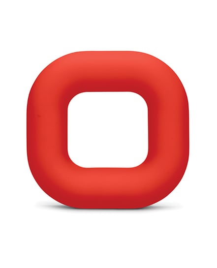 b-Vibe Flex Ring Bulk Super Soft Silicone Secure Fit Cock Ring - Red