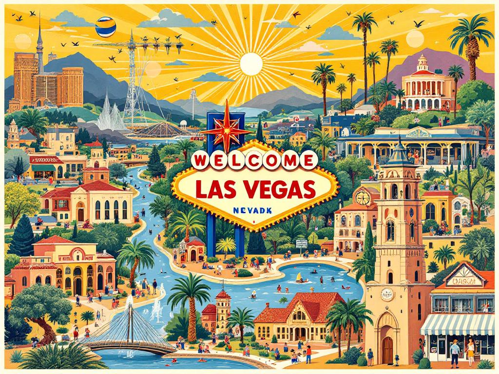 Exploring things to do off the strip in Las Vegas, featuring local culture, parks, and outdoor adventures.