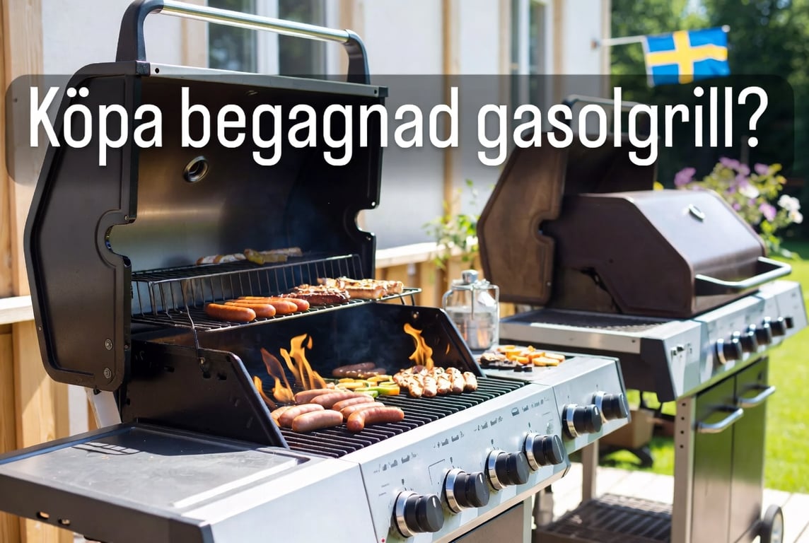 Köpa begagnad gasolgrill? Detta behöver du tänka på