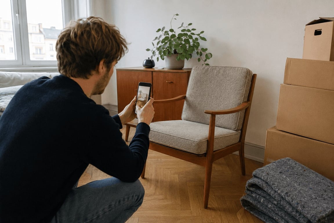 Sälja möbler inför flytt? Så lyckas du på second hand-marknaden