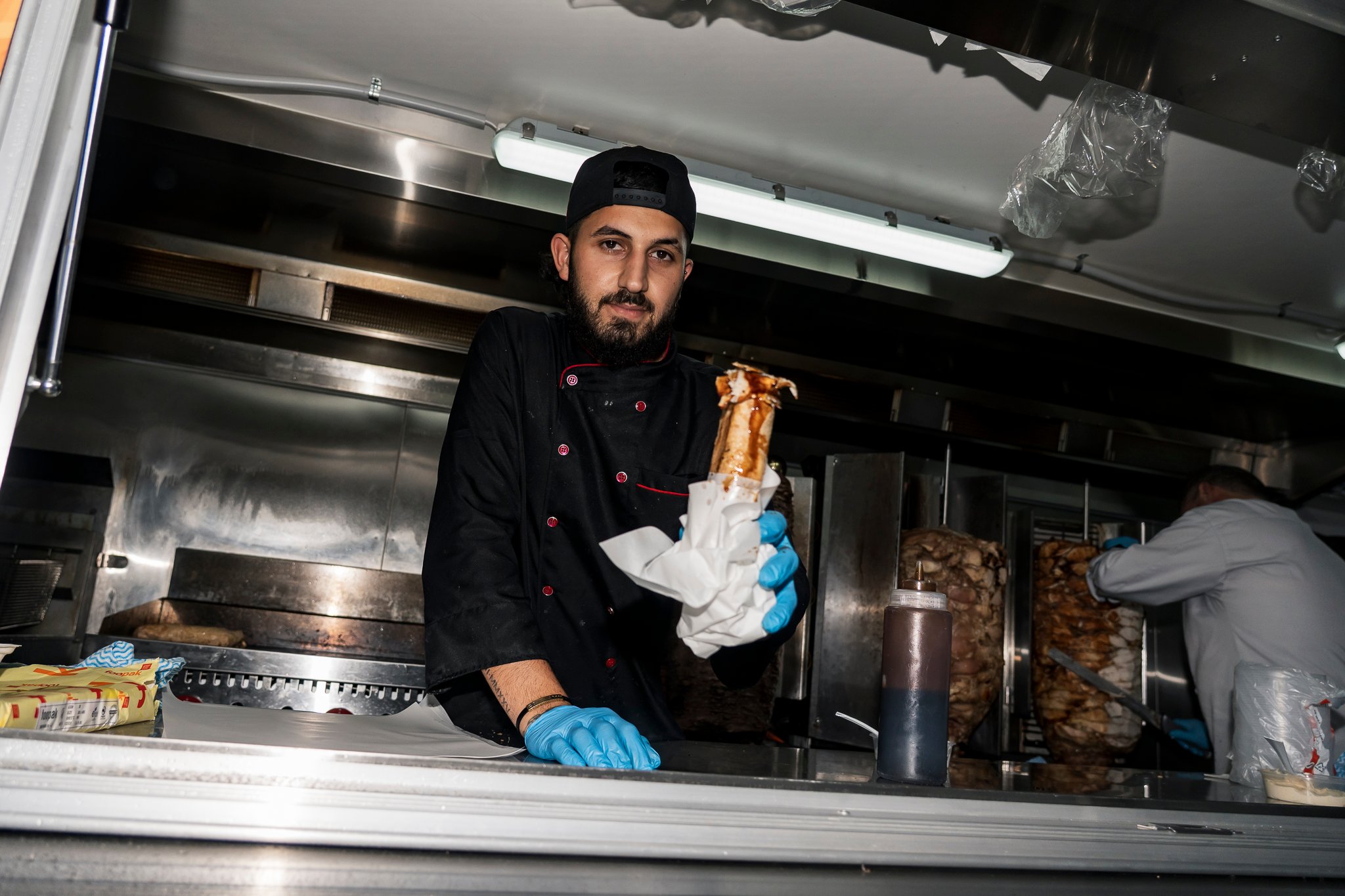 Tasty44 also had their food truck at the event, serving up Syrian Shawarma.