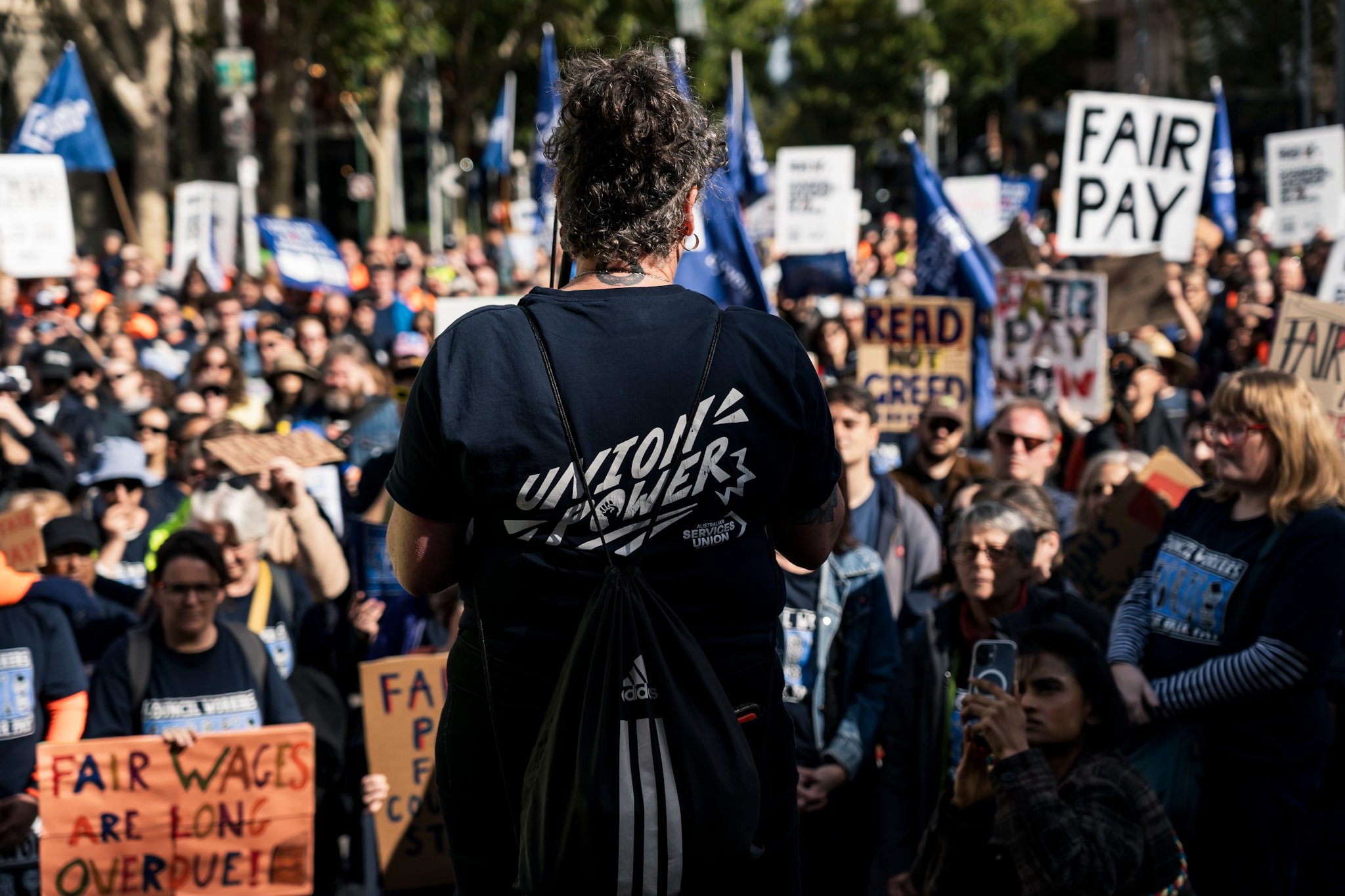 Council workers' strike action