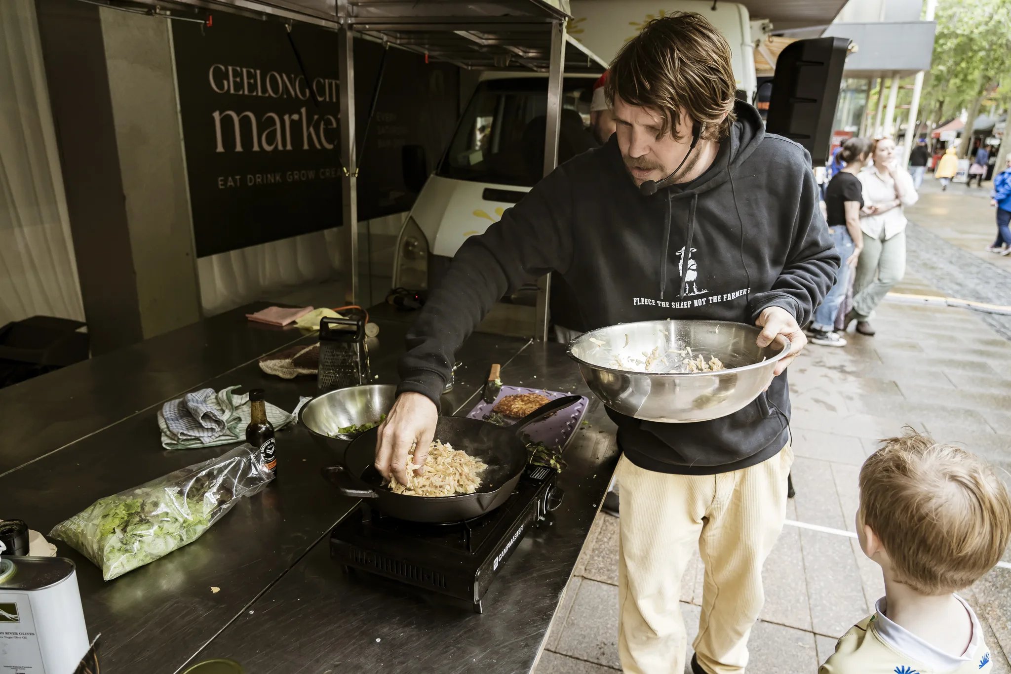 Simon Toohey - Geelong City Market 6 December 2025