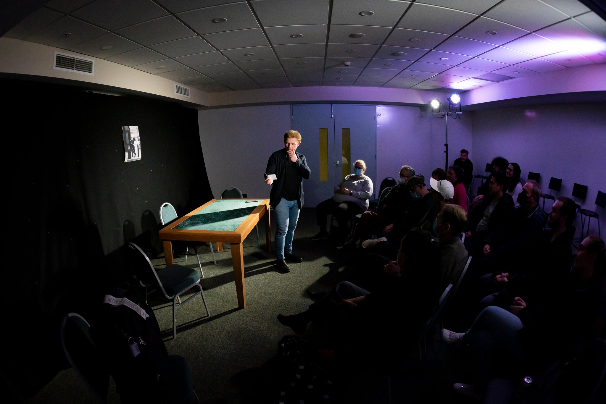 Jack Vogler "The Expat at the Card Table"