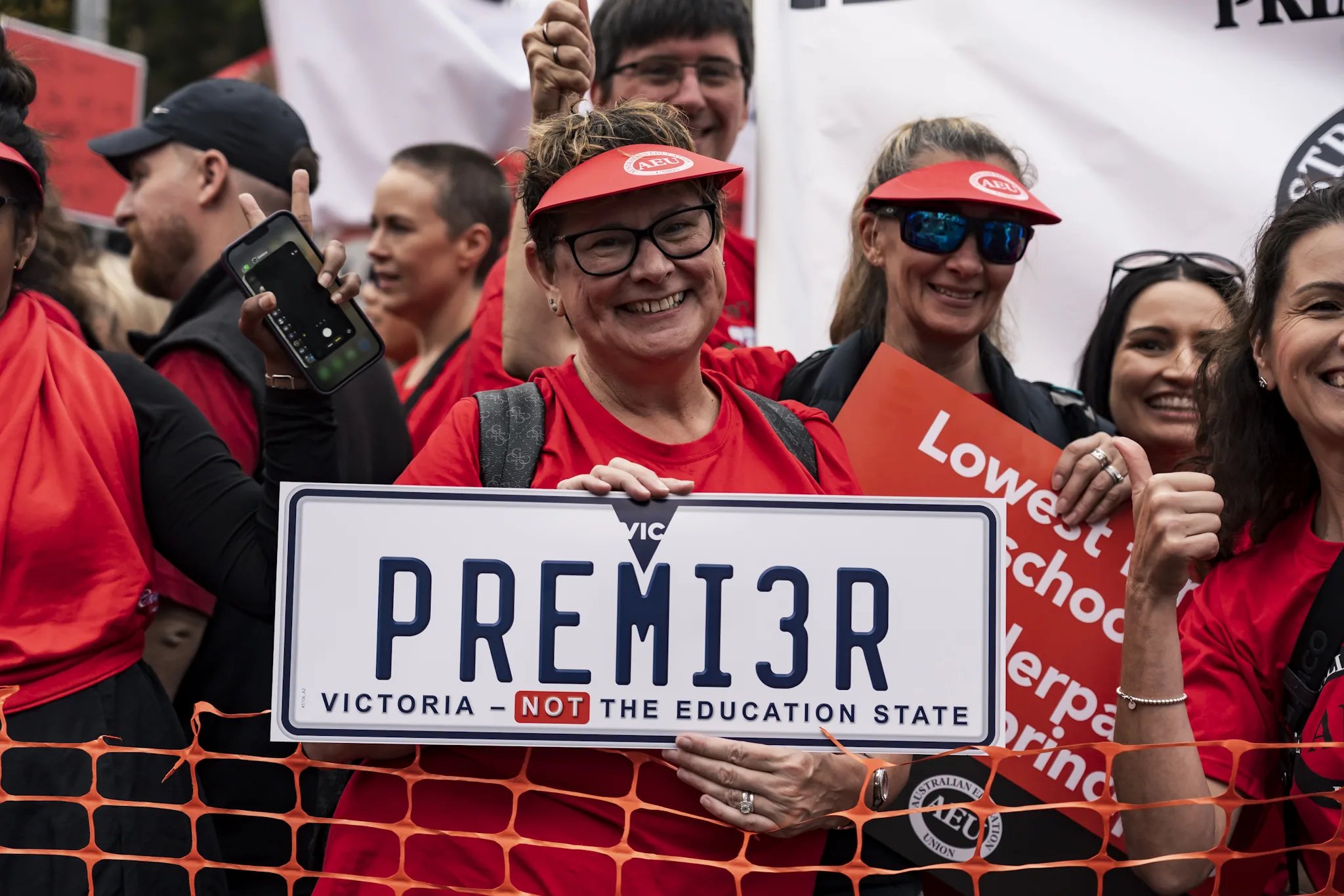 AEU Teachers and educators strike