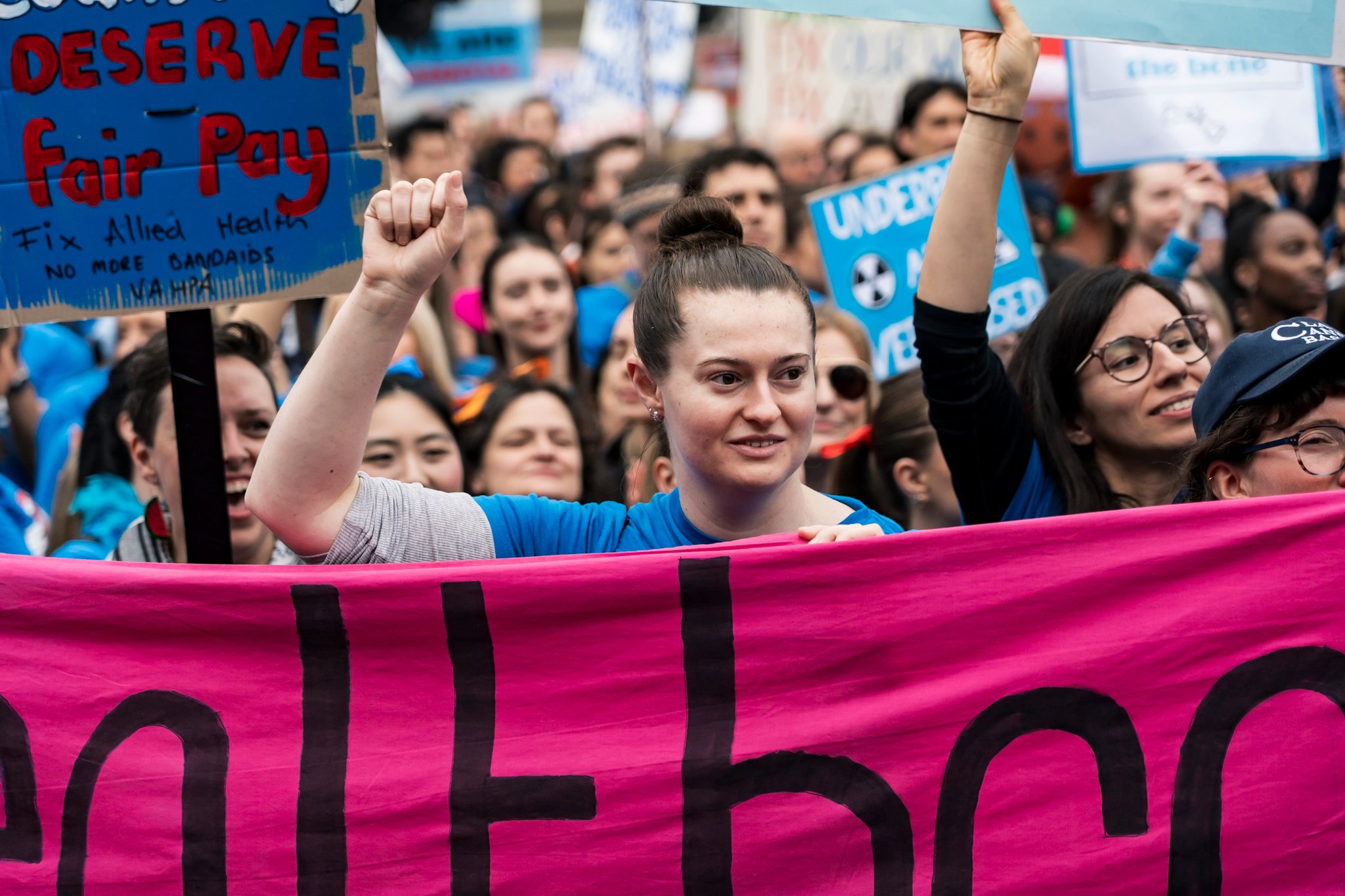 Allied Health and medical scientists strike