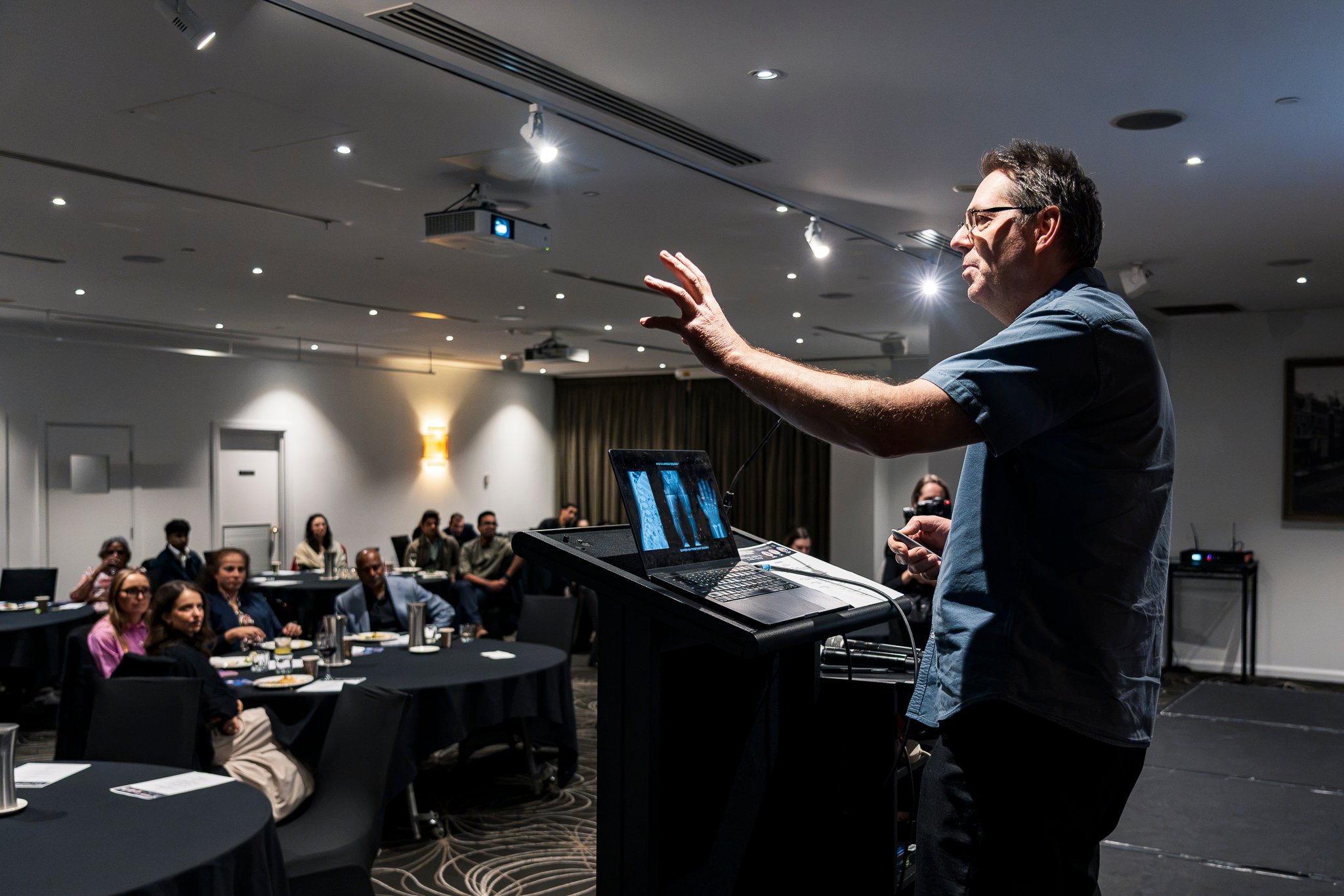 Dr Chris Harris, an Orthopaedic Surgeon and Principal Investigator at VicHip for the Western Health campus.