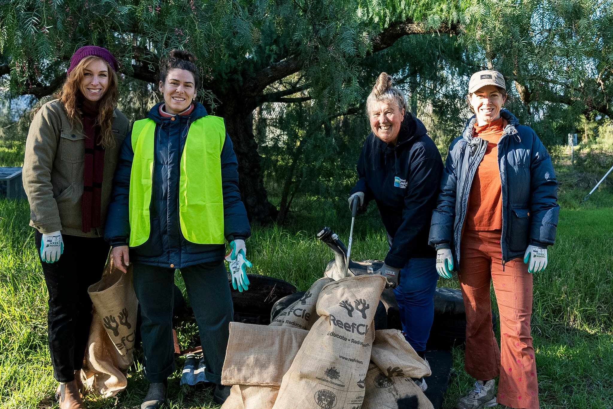 Sarah Mansfield park and beach clean up