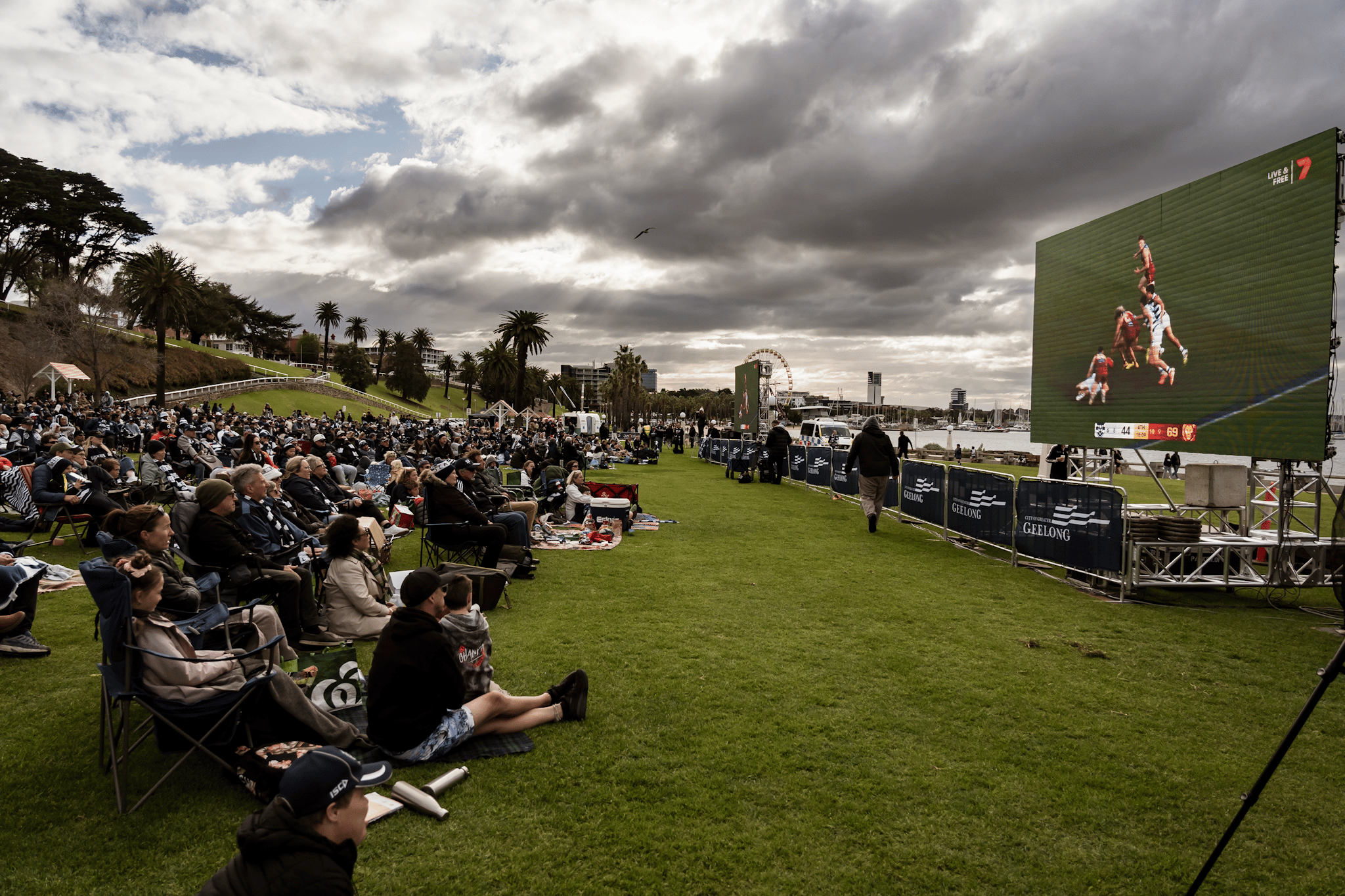 Grand Final Live Site - Eastern Beach
