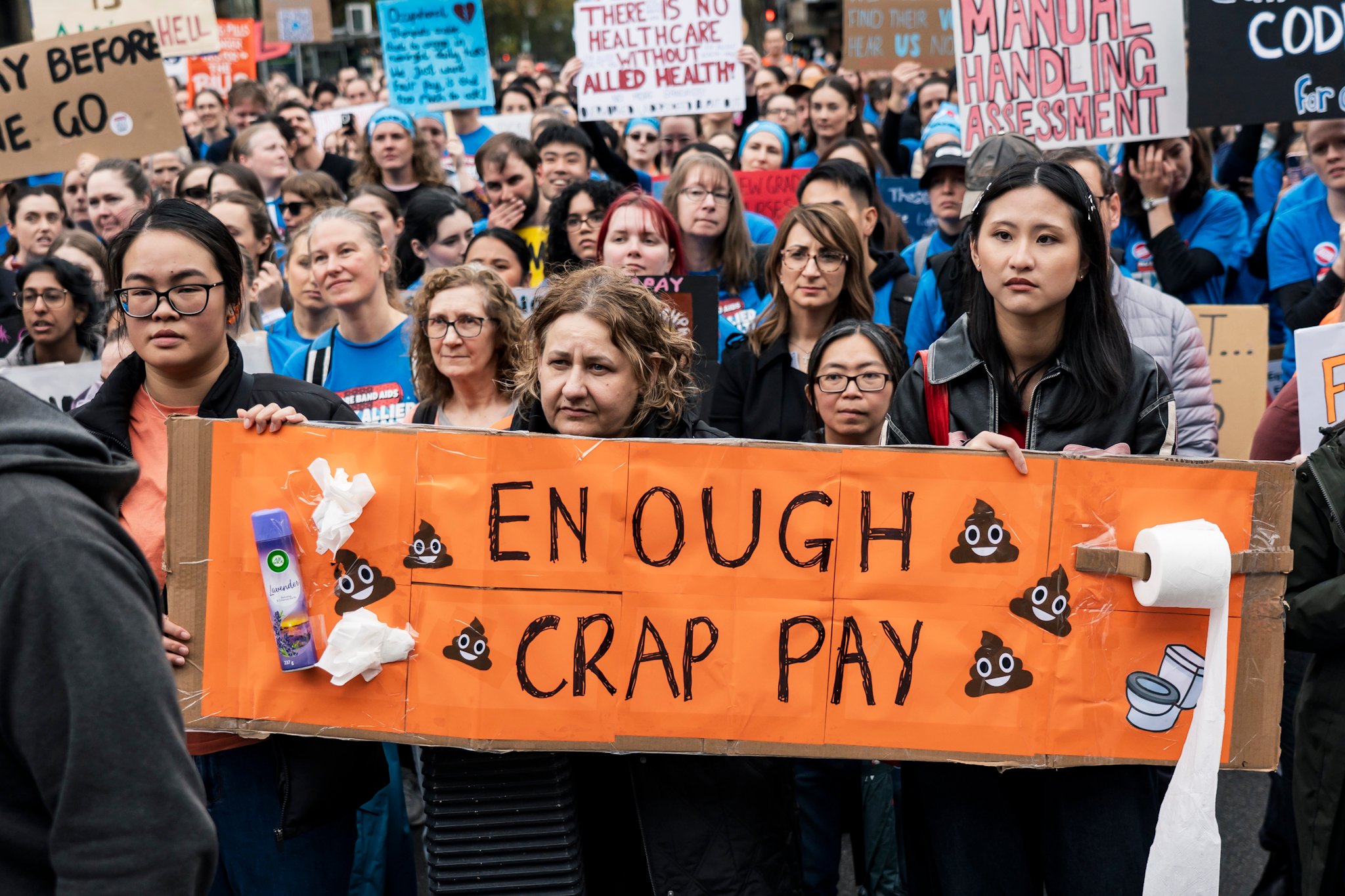 Allied Health and medical scientists strike