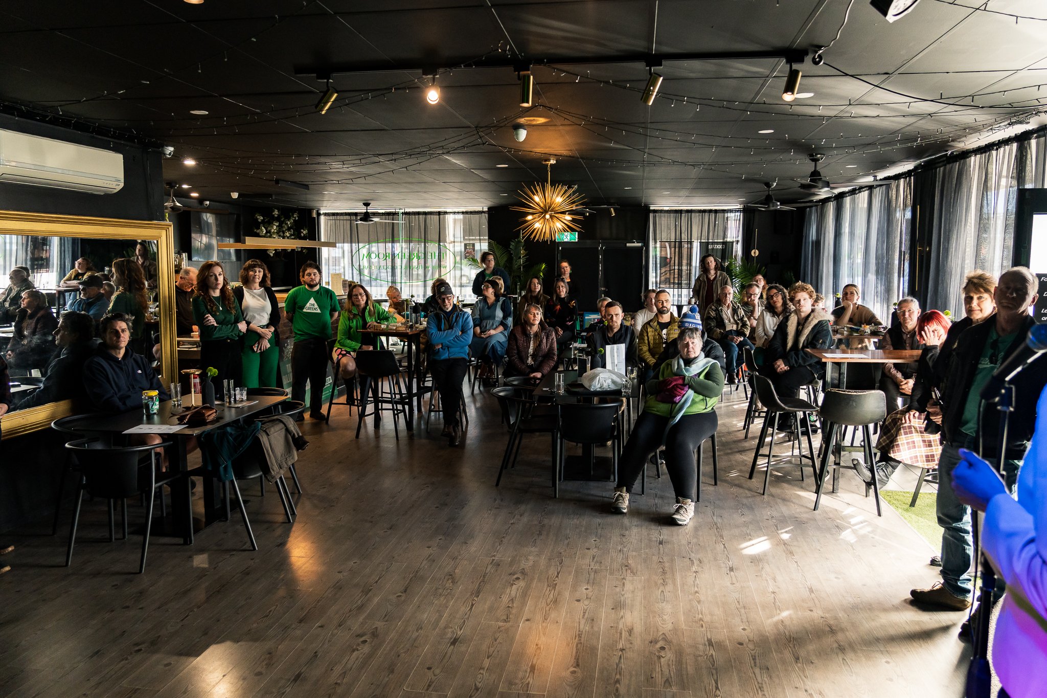 Geelong Greens launch state election campaign.
