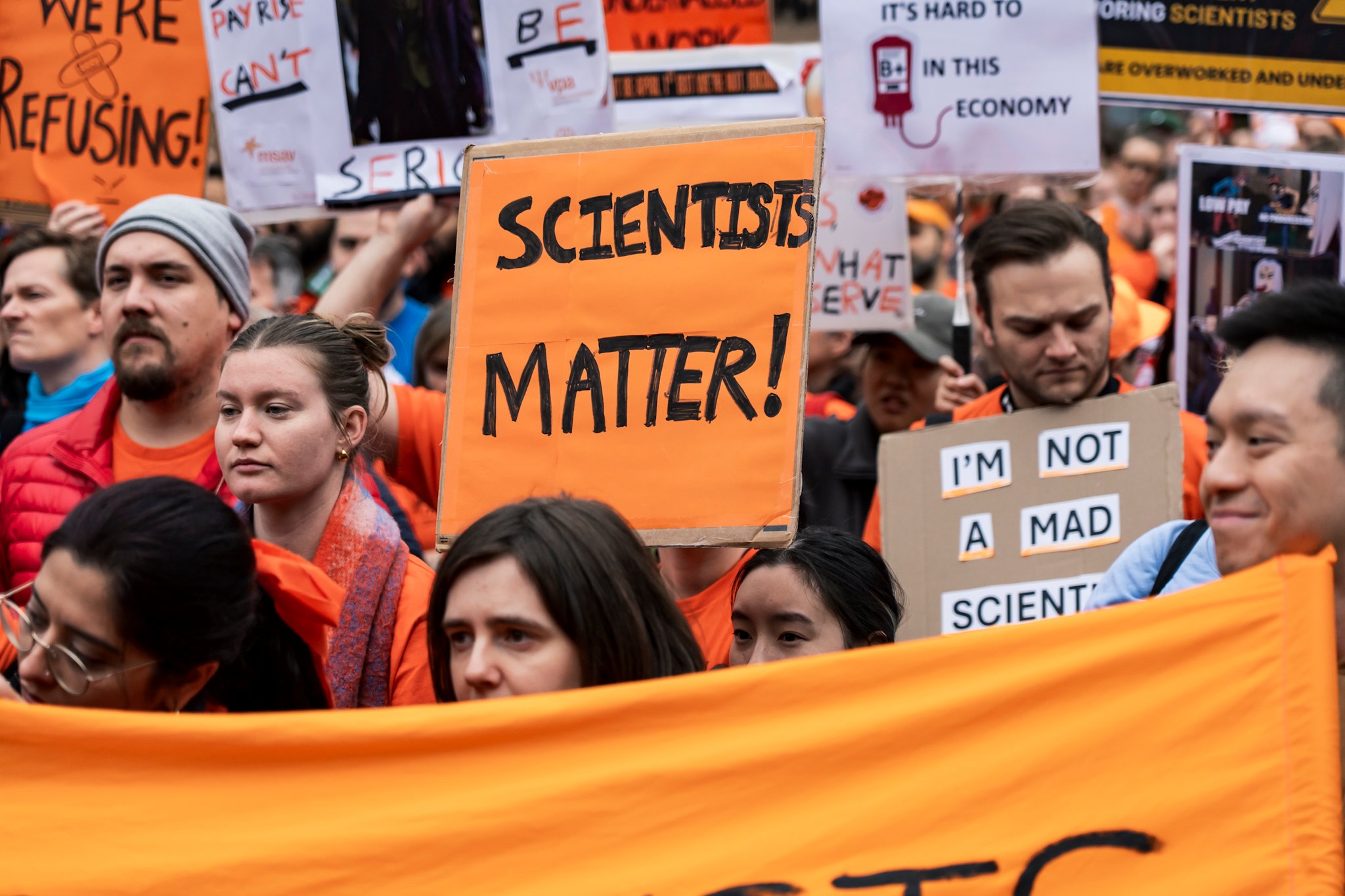 Allied Health and medical scientists strike