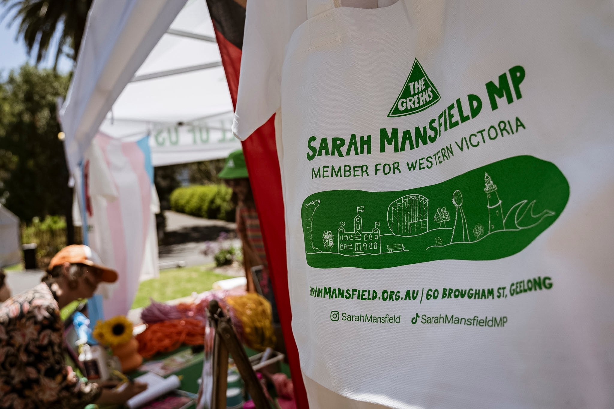 Geelong Greens at Geelong Rainbow Festival