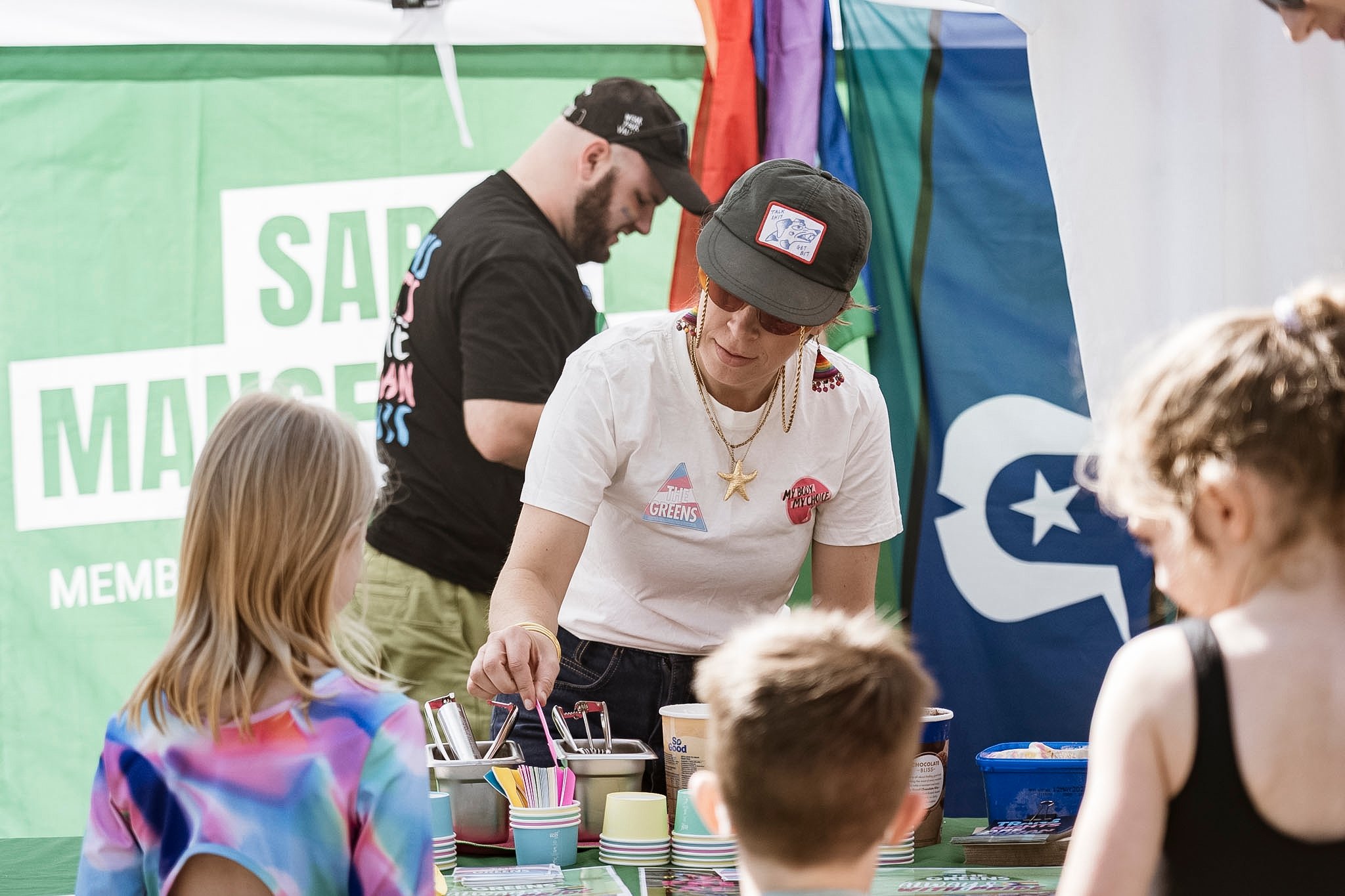 Geelong Greens at Geelong Rainbow Festival