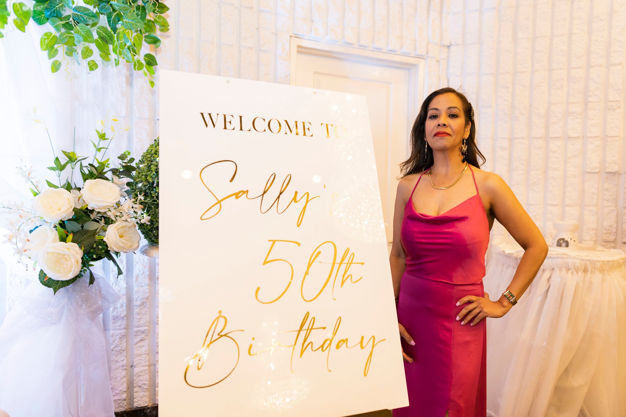 Sally's 50th birthday at L'amour Reception