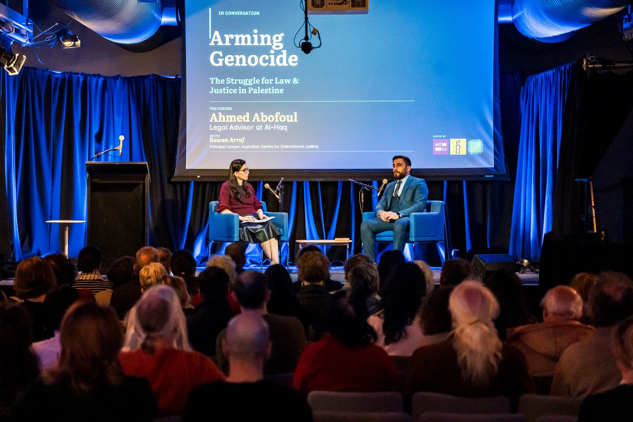 Ahmed Abofoul in-conversation with Rawan Arraf