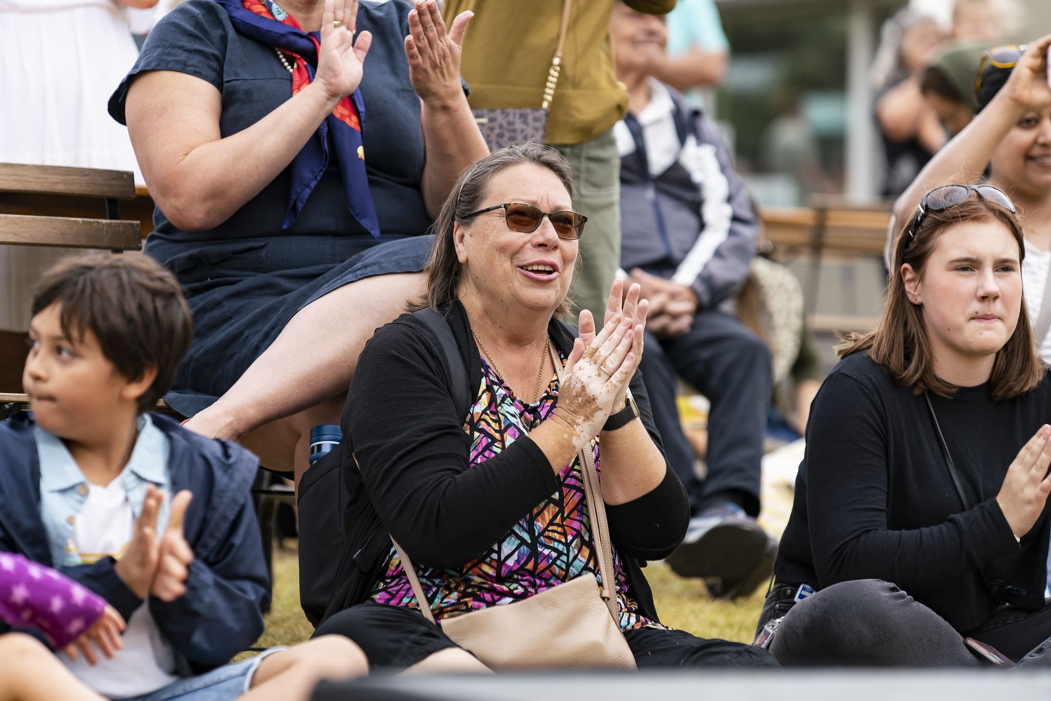 Crowds react to the performances at Pako Festa 2022