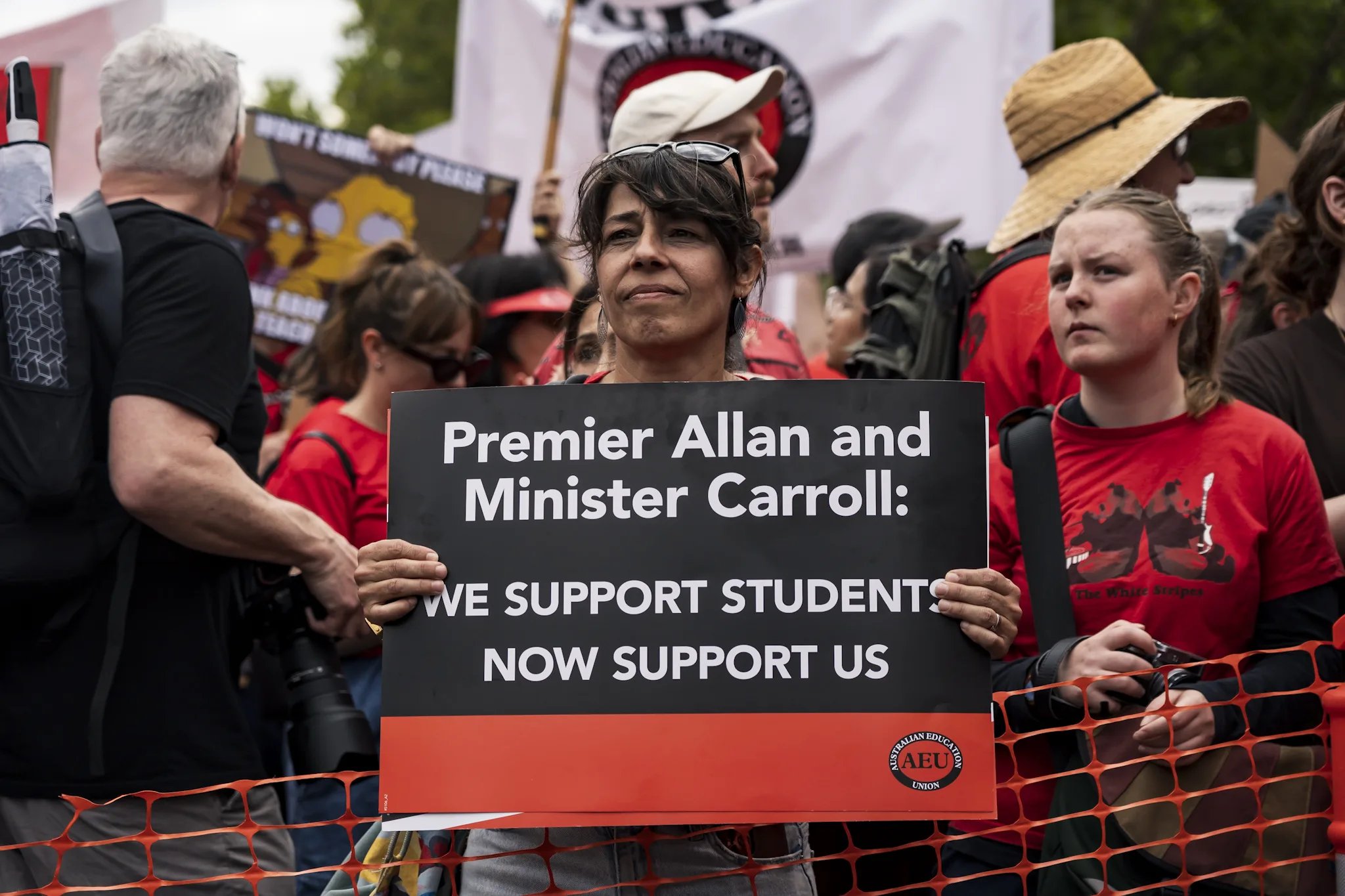 AEU Teachers and educators strike