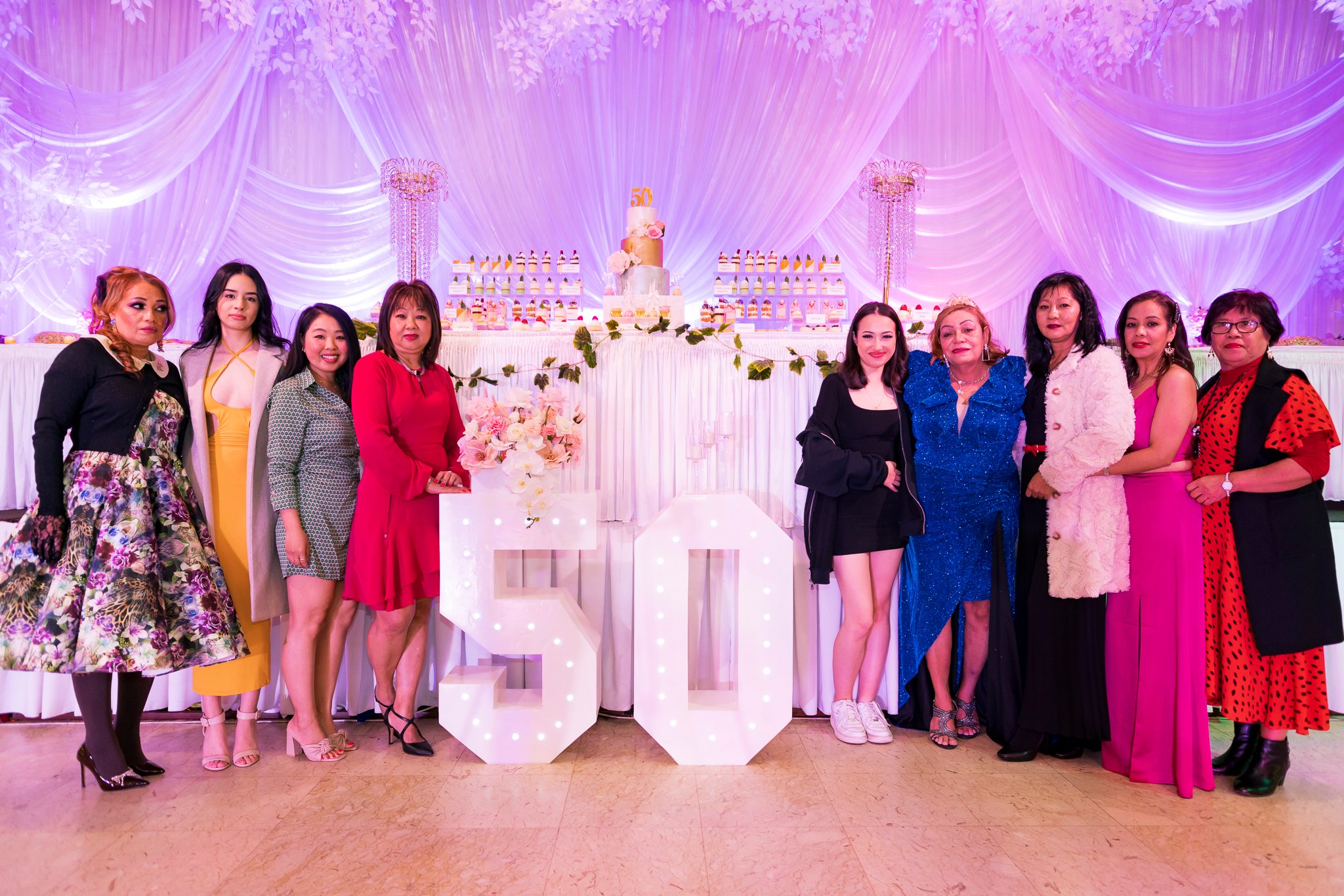 Sally's 50th birthday at L'amour Reception