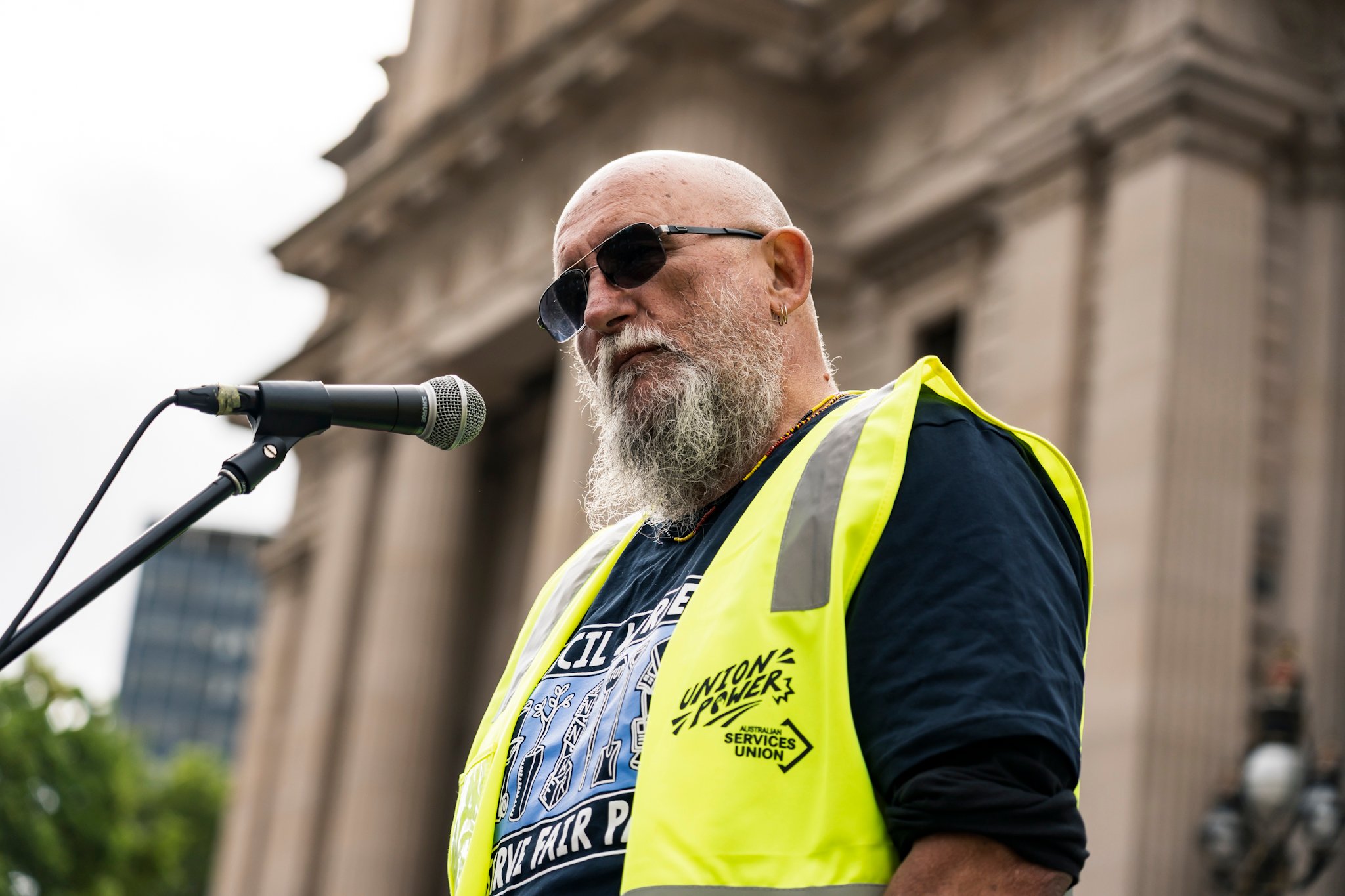 Council workers' strike action