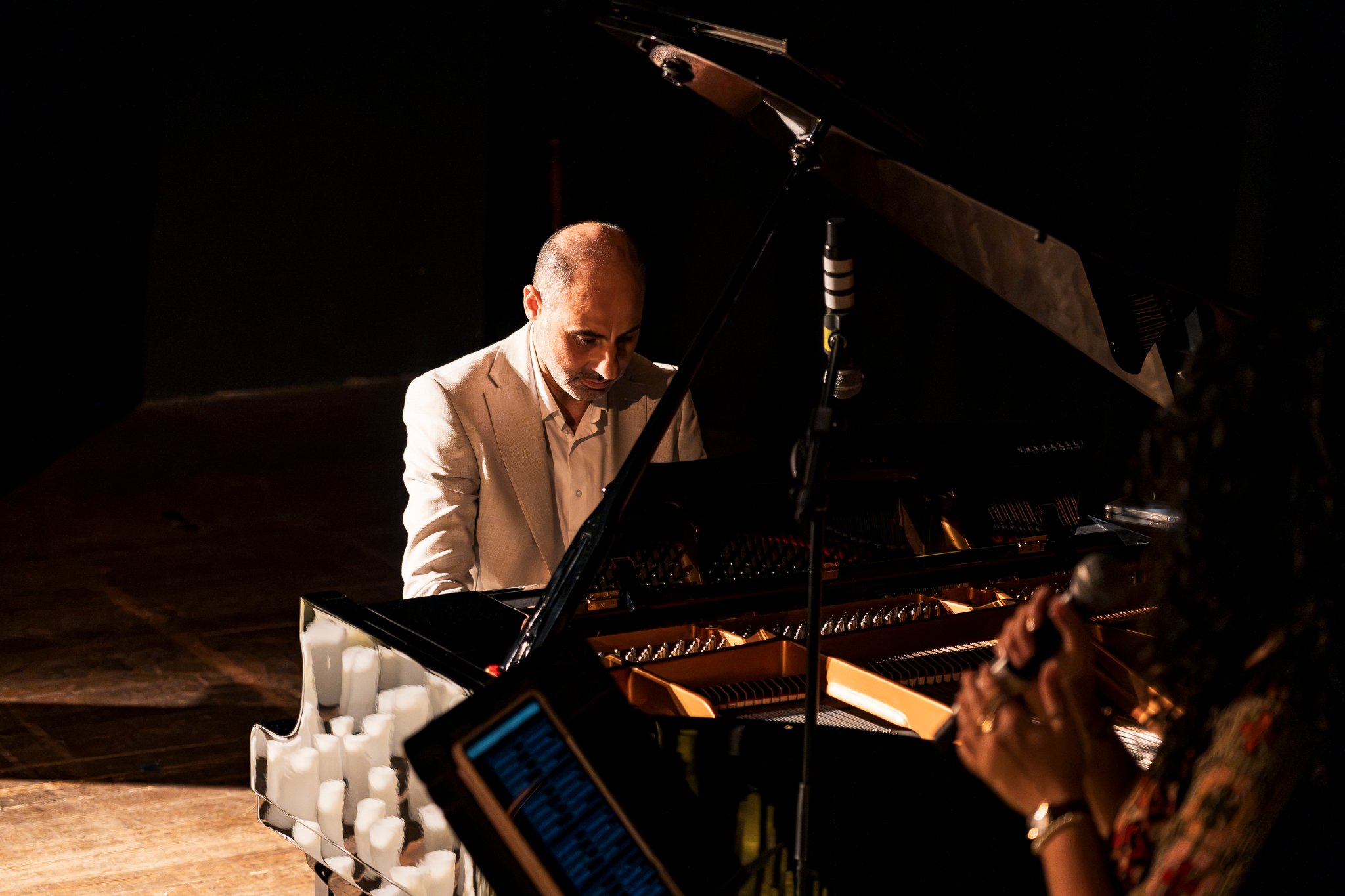 'A Night of Healing' Bahar Shaik plays at Collingwood Town Hall