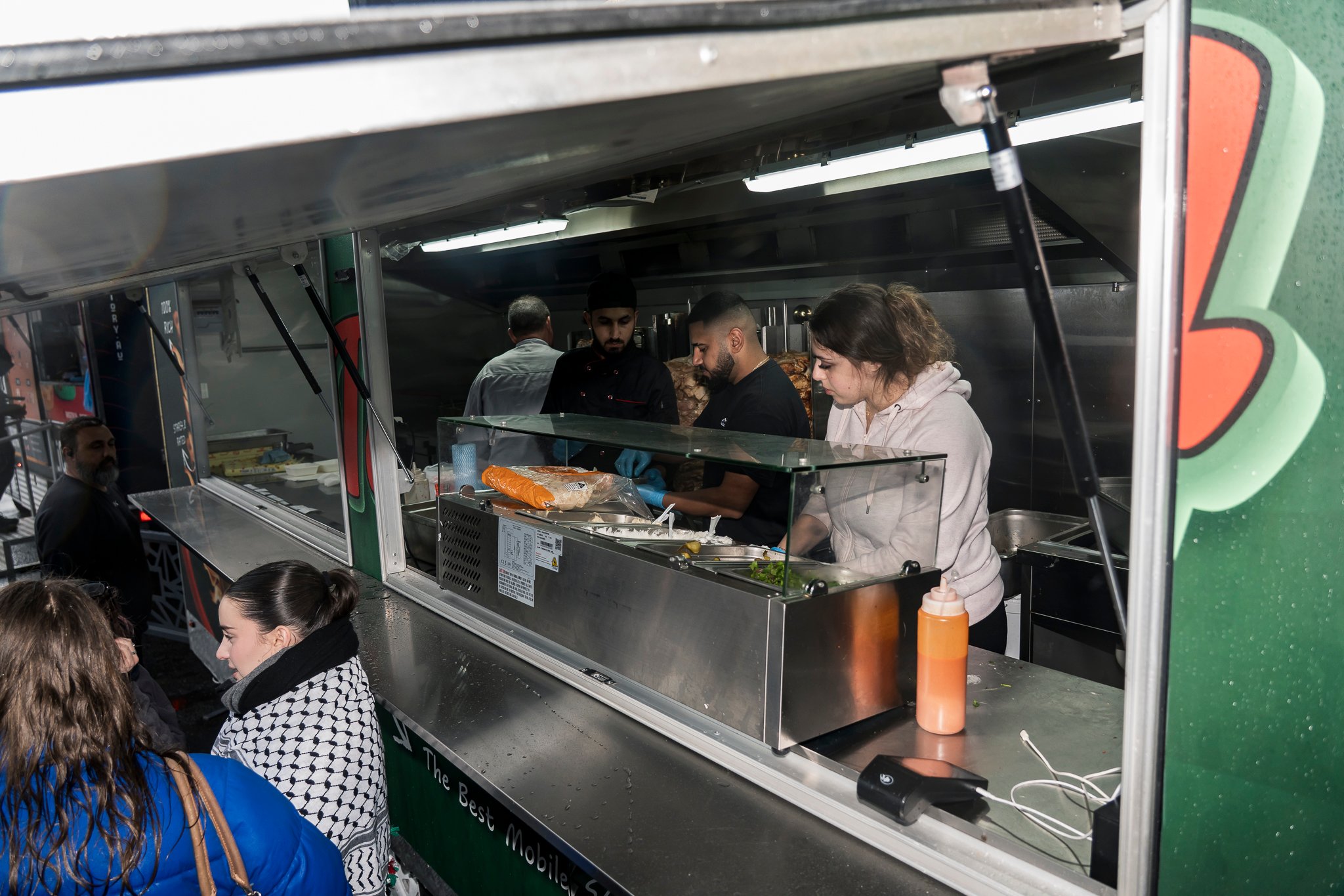 Tasty44 also had their food truck at the event, serving up Syrian Shawarma.