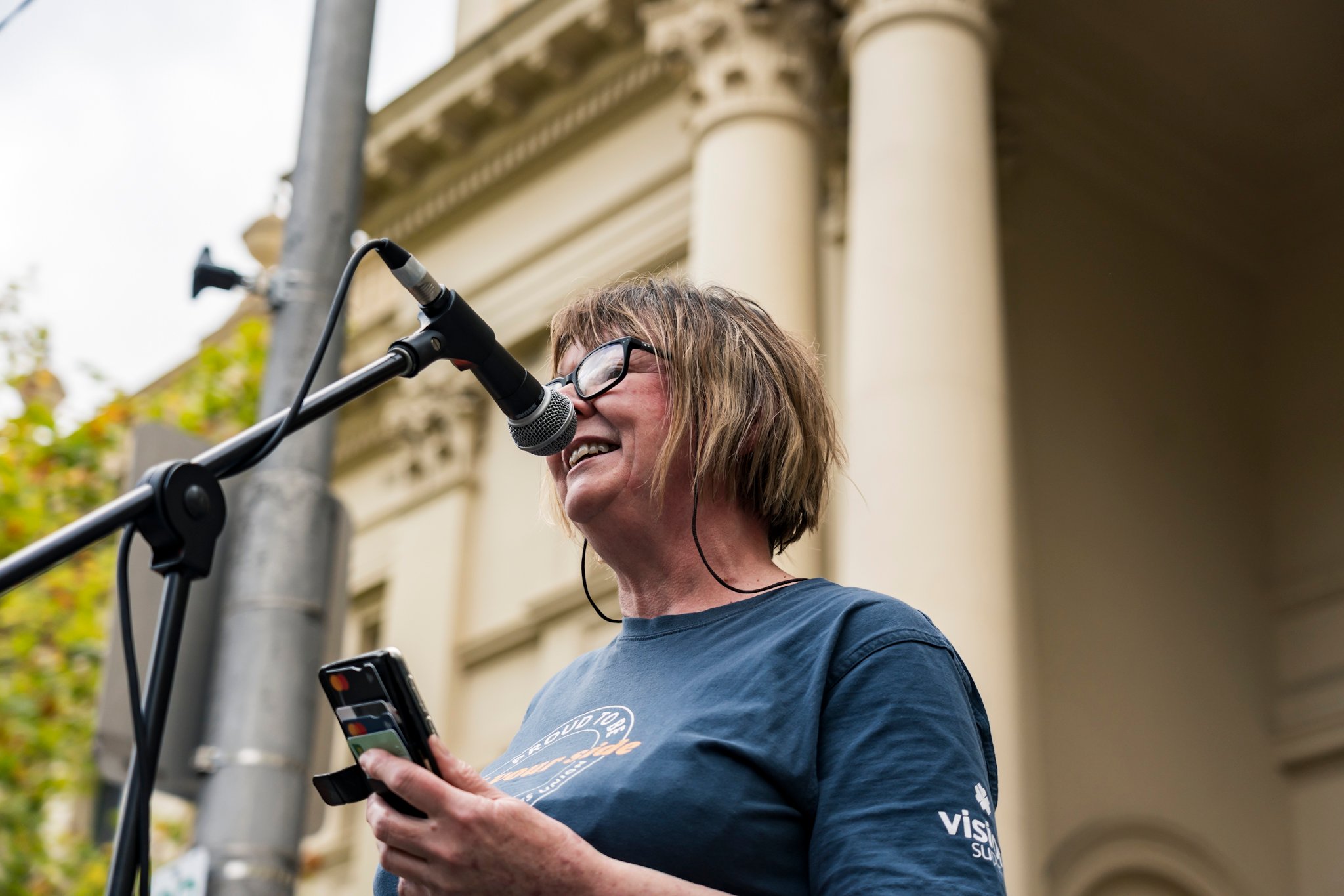 Council workers' strike action