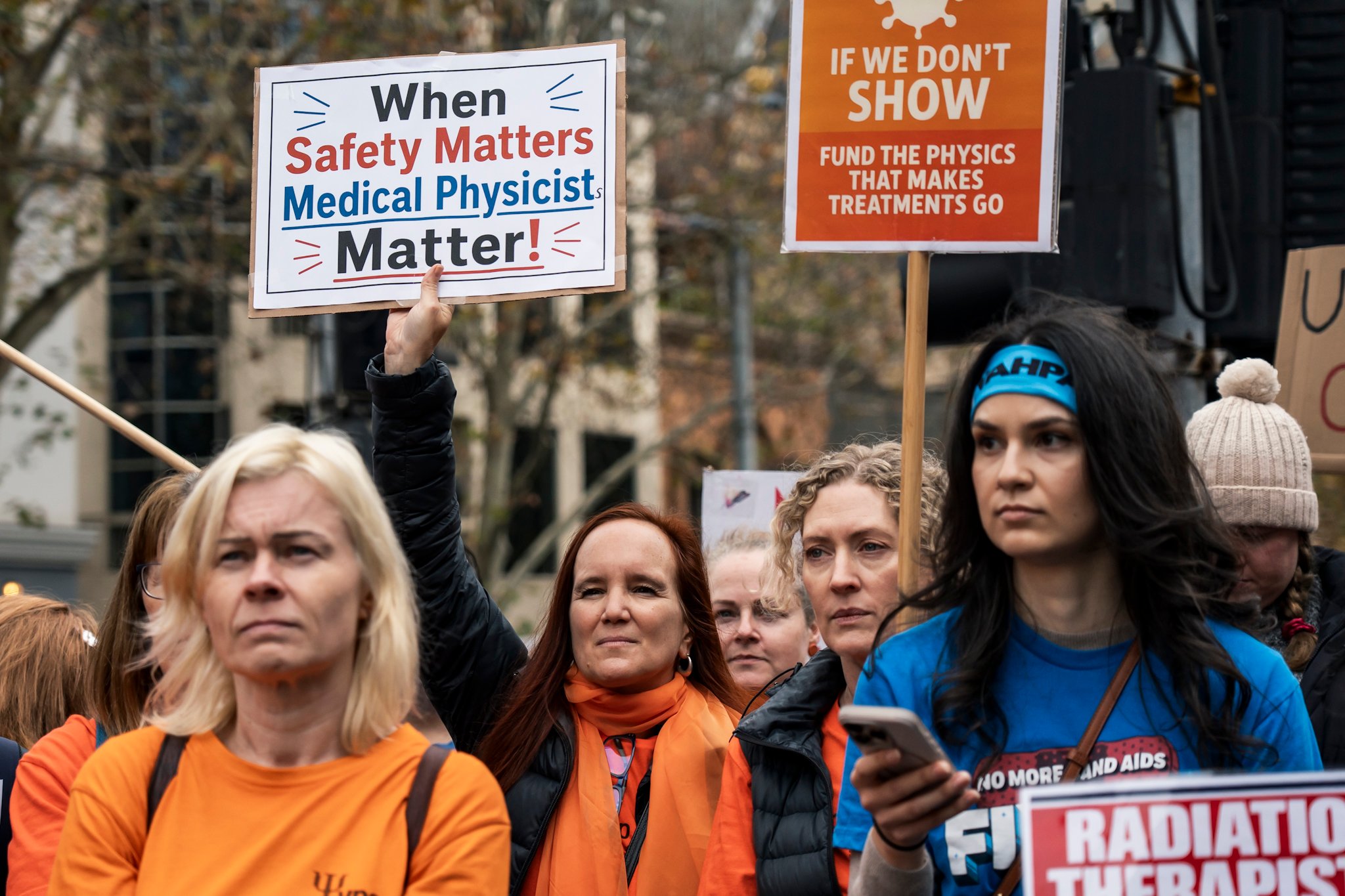 Allied Health and medical scientists strike