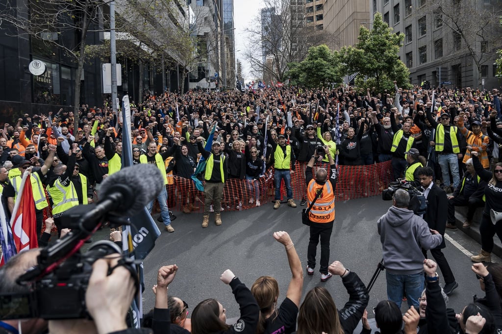 Defend the CFMEU rally 27 August 2024 Melbourne Defend the CFMEU rally 27 August 2024 Melbourne
