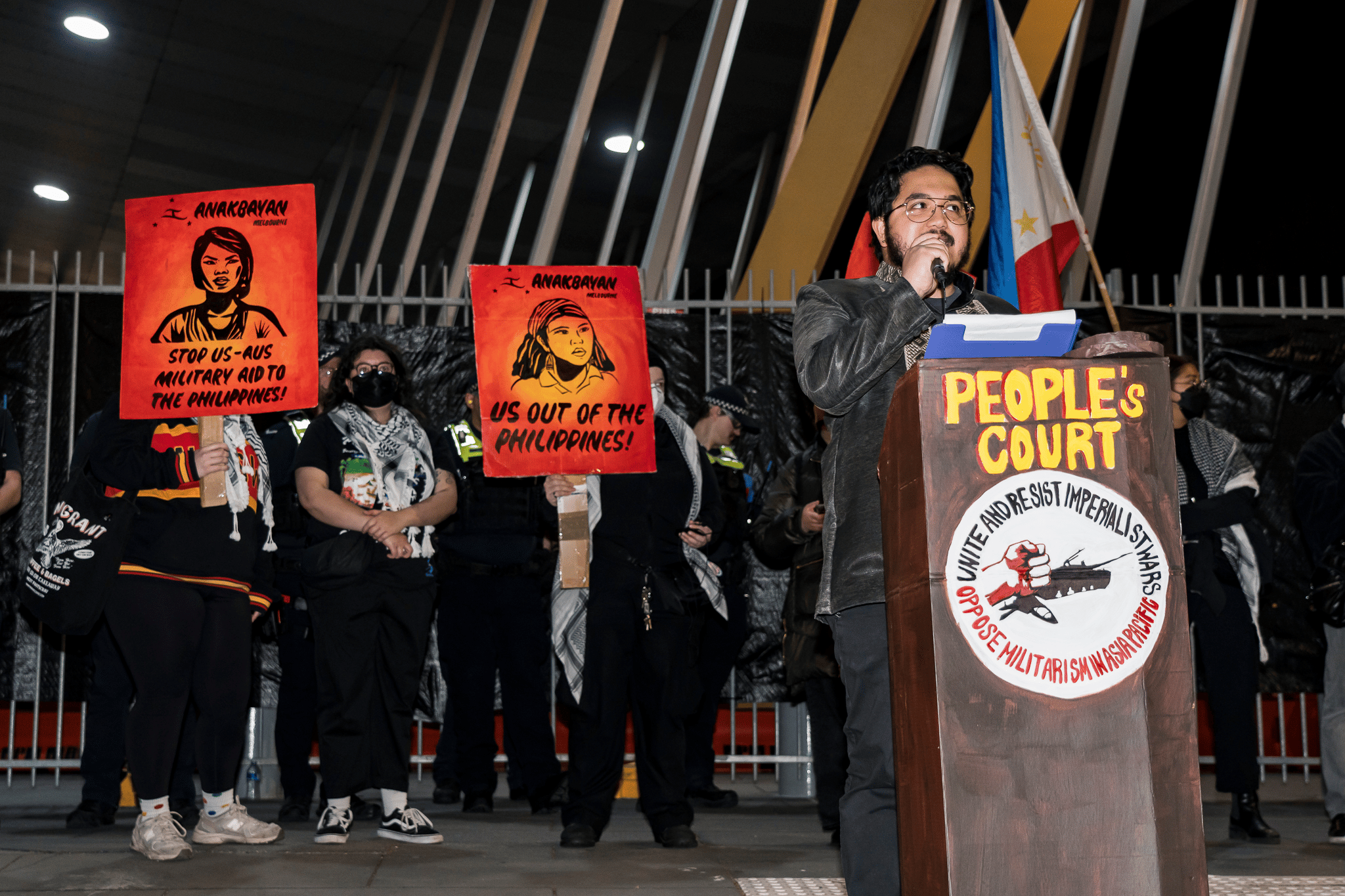 Disrupt Land Forces 2024 Melbourne protests Disrupt Land Forces 2024 Melbourne protests