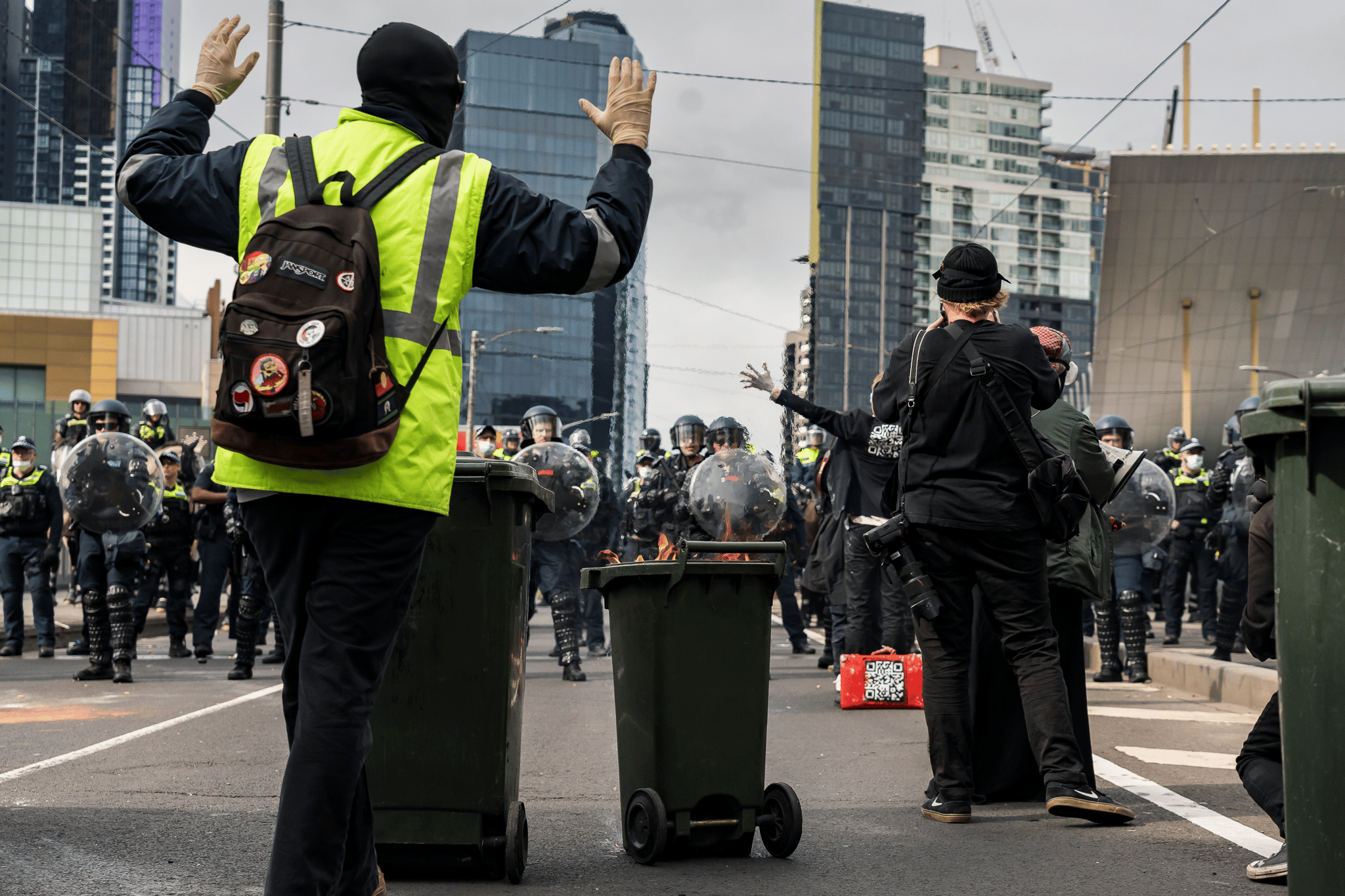 Disrupt Land Forces 2024 Melbourne protests Disrupt Land Forces 2024 Melbourne protests