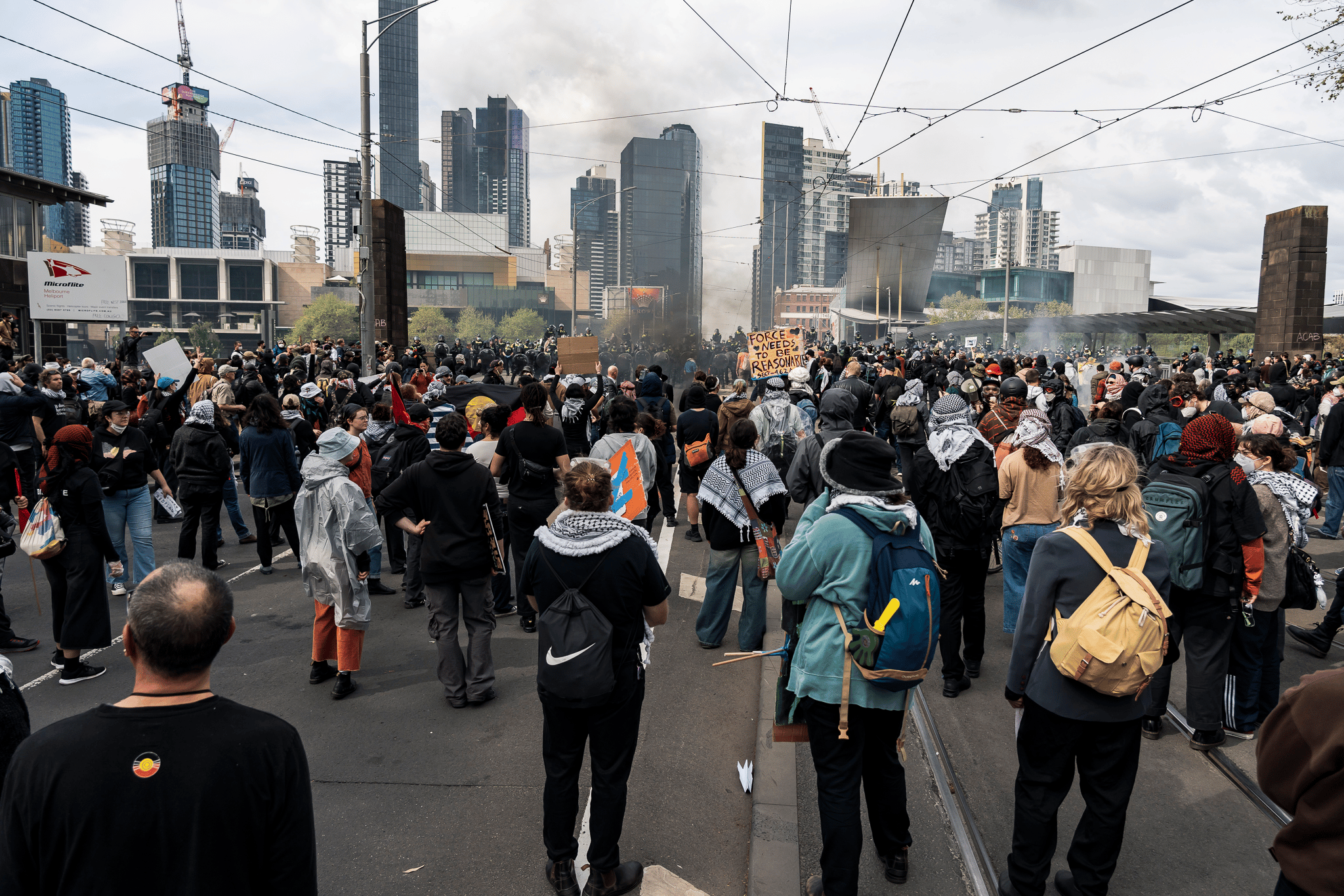 Disrupt Land Forces 2024 Melbourne protests Disrupt Land Forces 2024 Melbourne protests