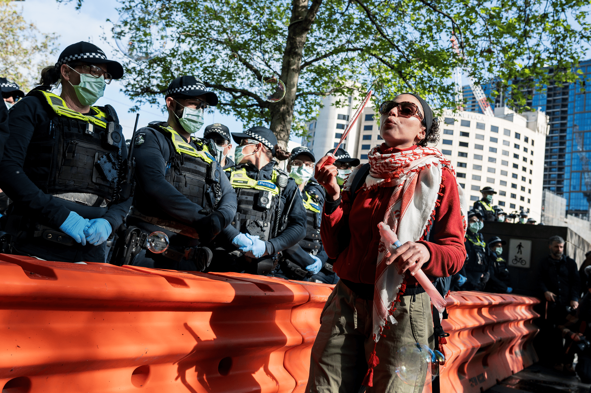 Disrupt Land Forces 2024 Melbourne protests Disrupt Land Forces 2024 Melbourne protests