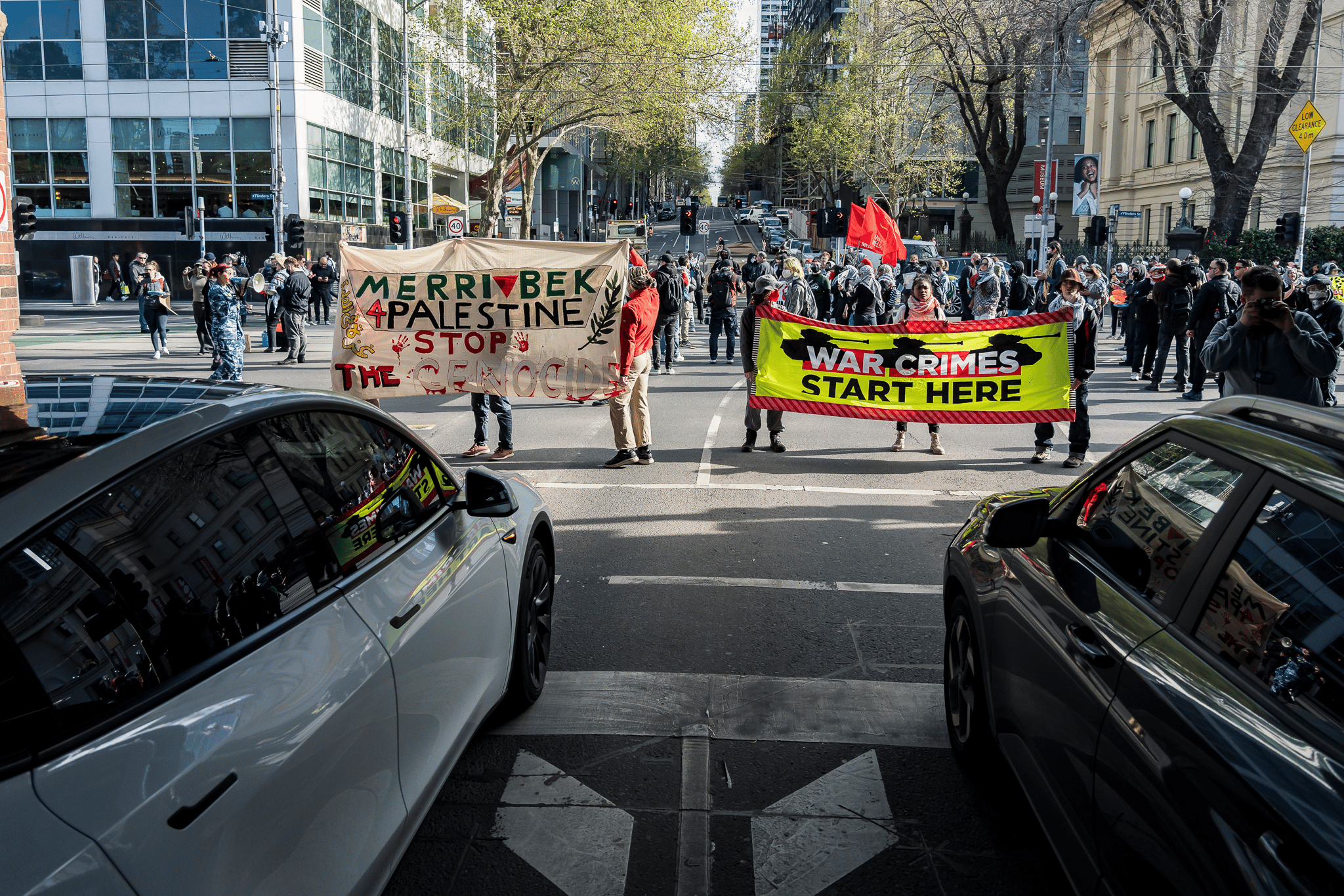 Disrupt Land Forces 2024 Melbourne protests Disrupt Land Forces 2024 Melbourne protests