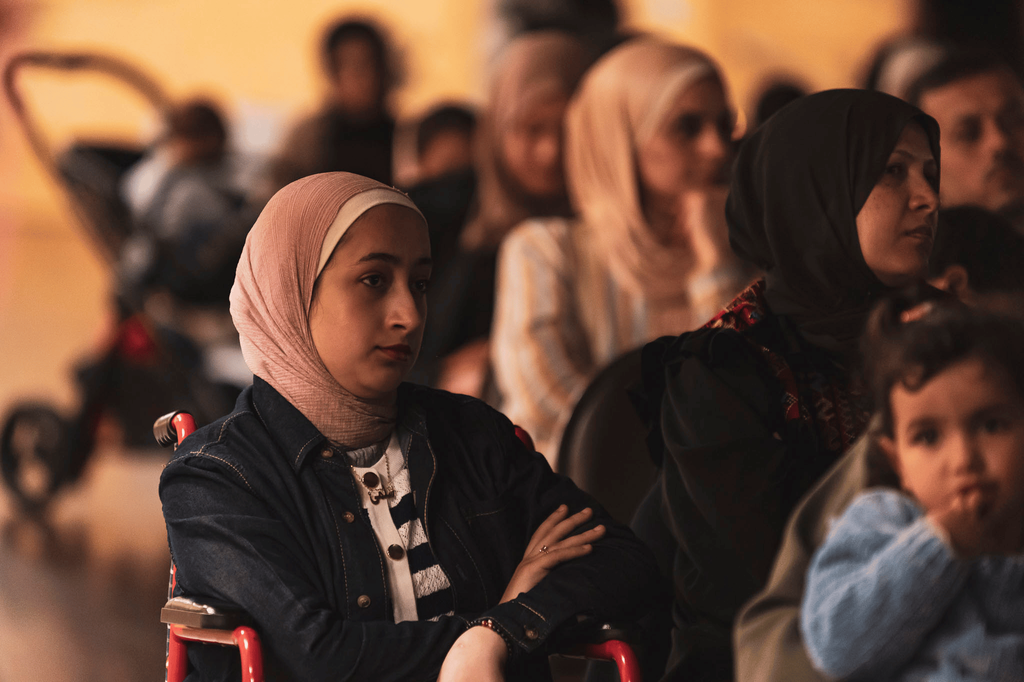 Palestine Australia Relief and Action (PARA) Vigil at Collingwood Town Hall.
