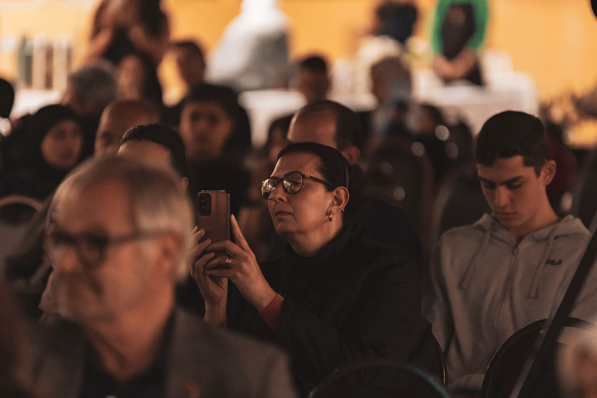 Palestine Australia Relief and Action (PARA) Vigil at Collingwood Town Hall.