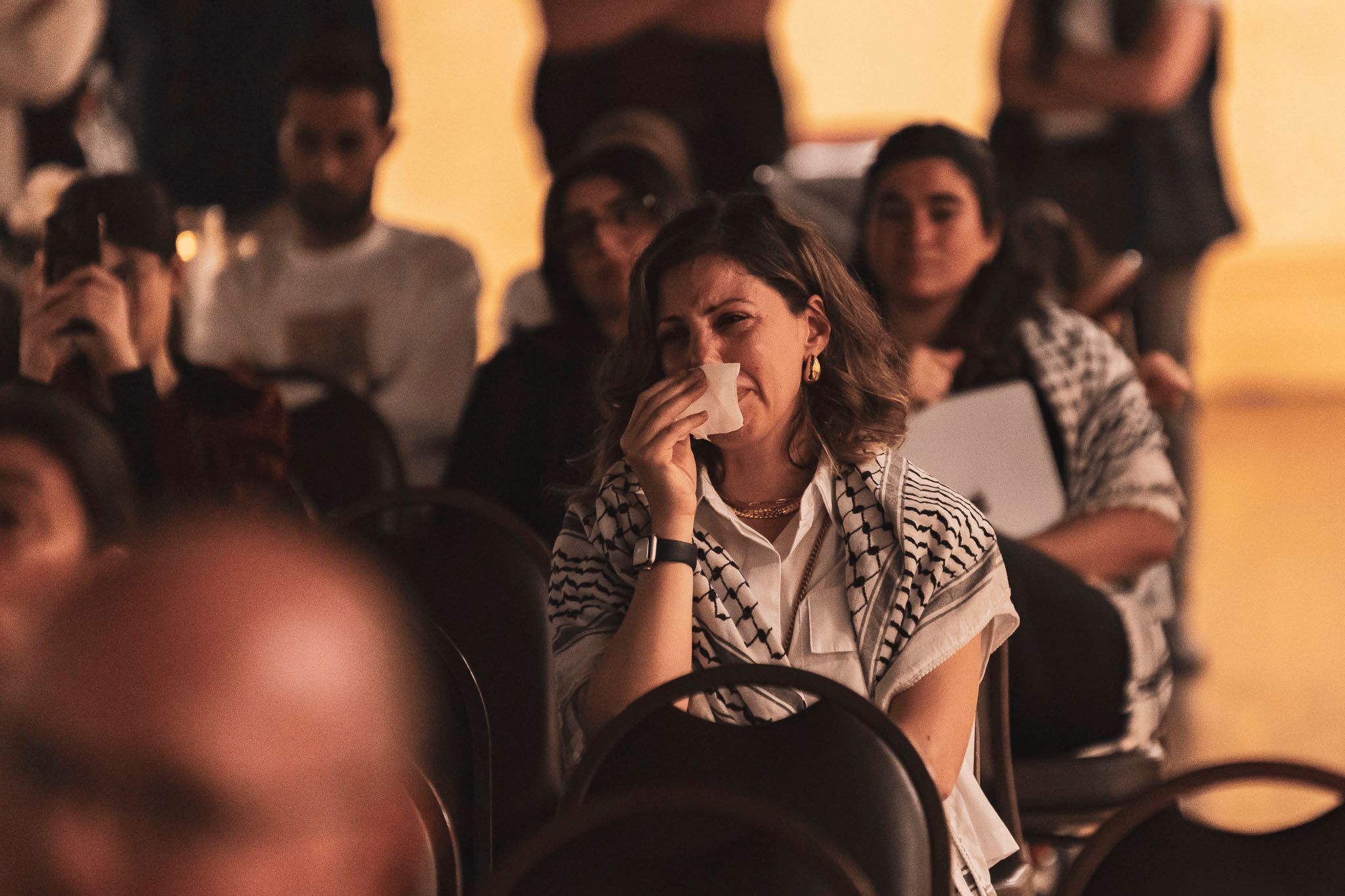 Palestine Australia Relief and Action (PARA) Vigil at Collingwood Town Hall.