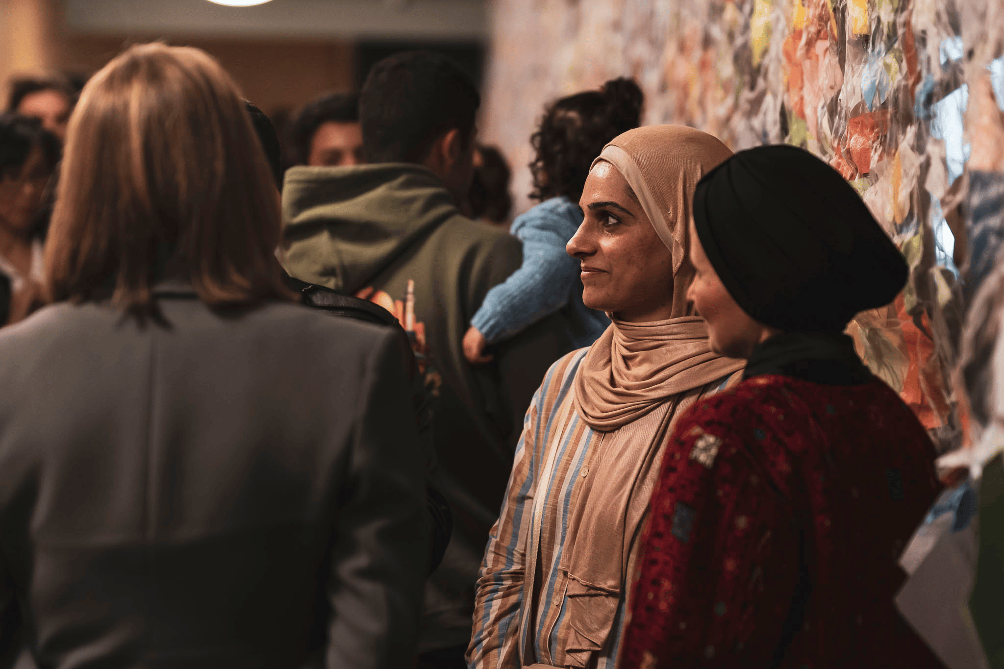 Palestine Australia Relief and Action (PARA) Vigil at Collingwood Town Hall.