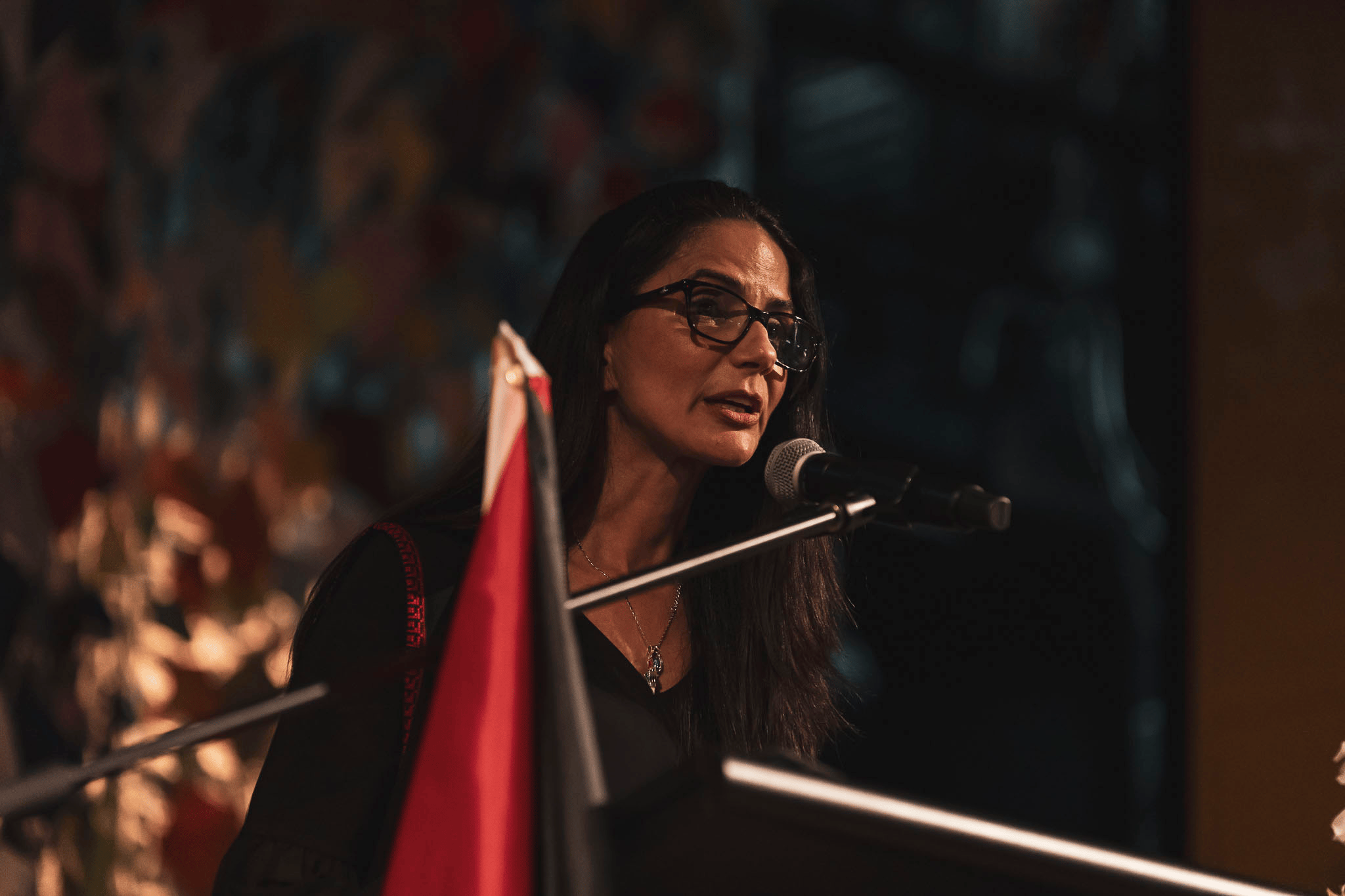 Palestine Australia Relief and Action (PARA) Vigil at Collingwood Town Hall.