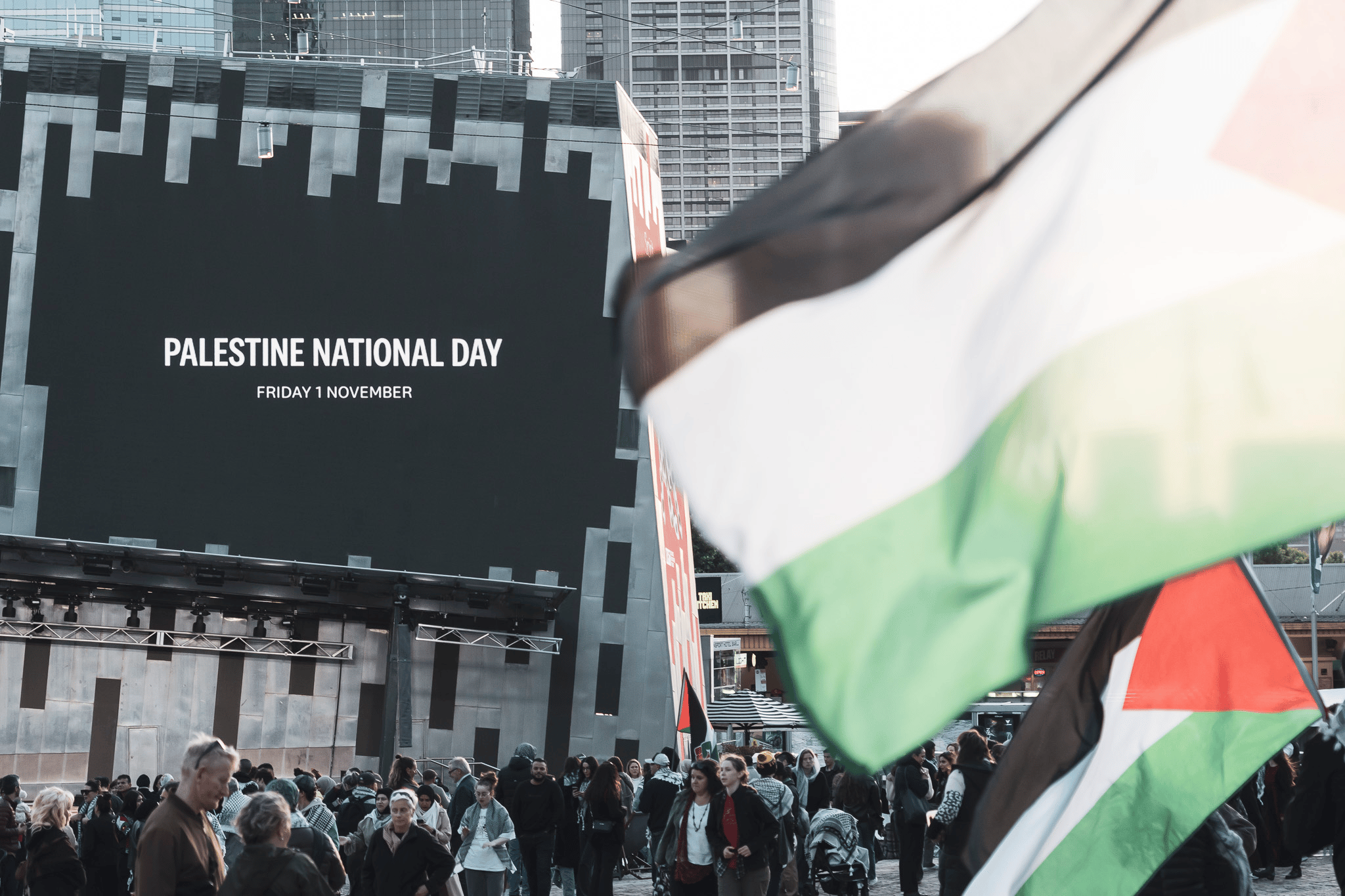 2024 Palestine National Day in Melbourne.