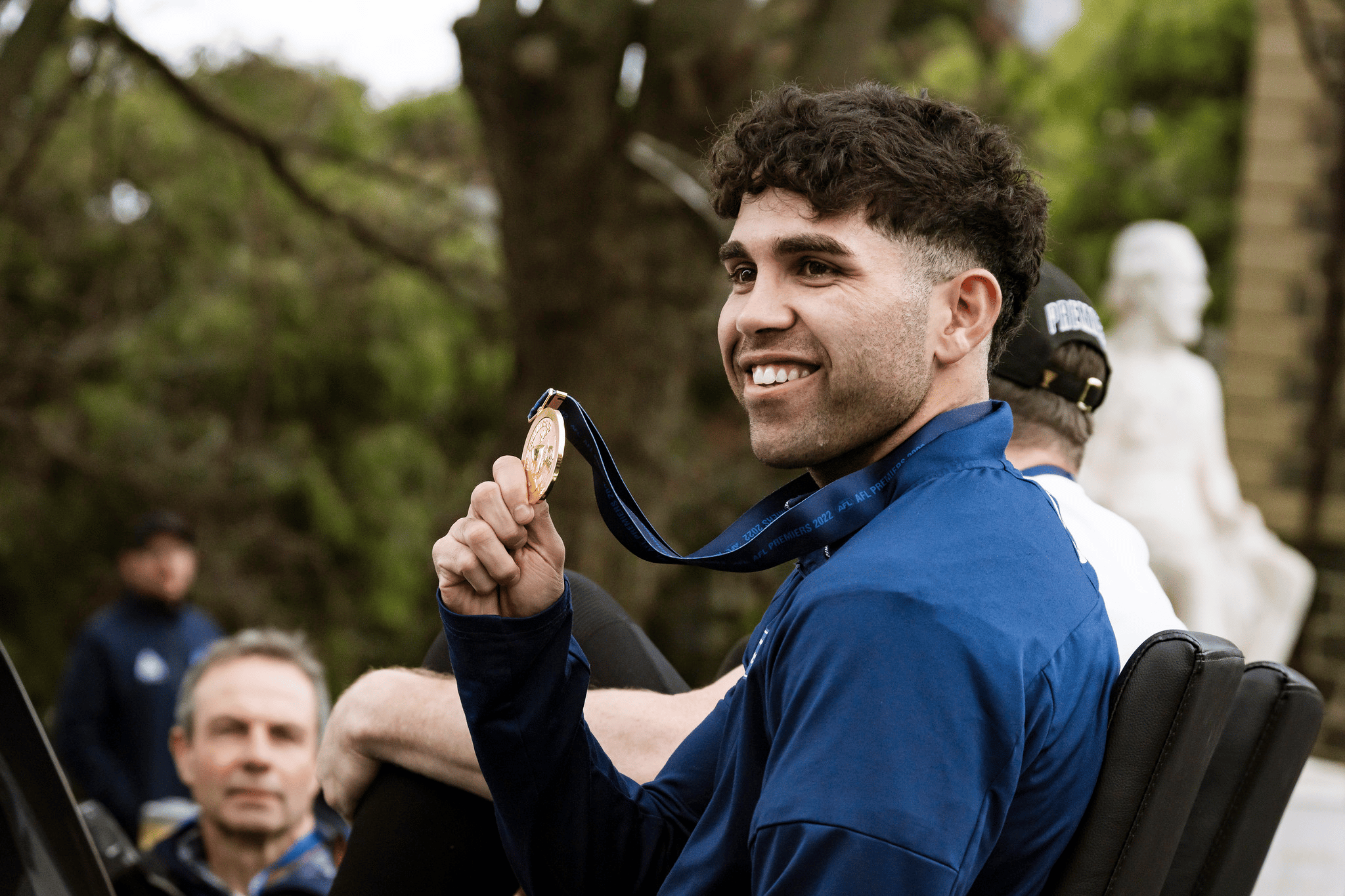 The players soon started coming through, often with their children in toe.