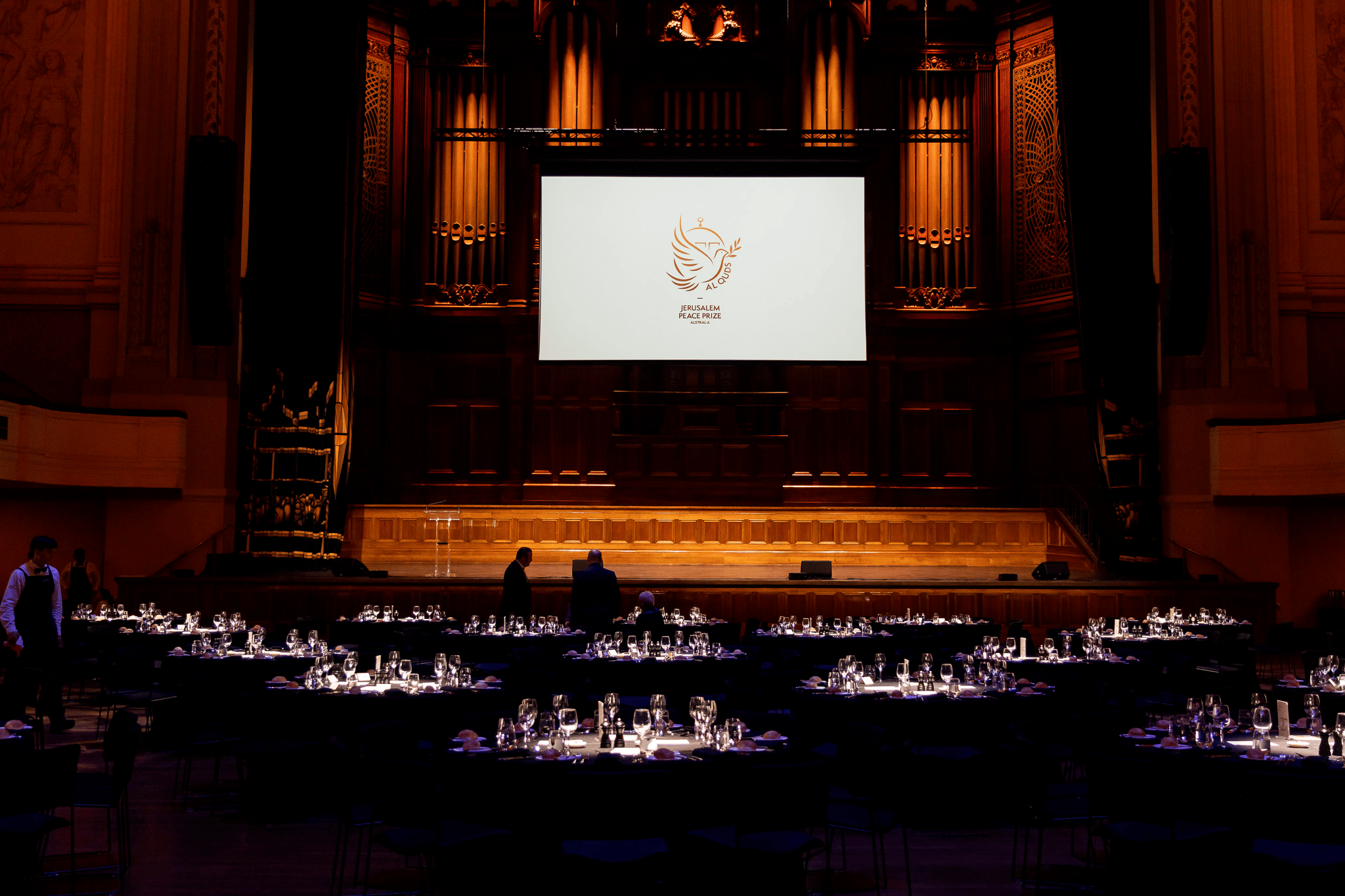 2025 Al Quds Peace Prize, Melbourne Town Hall