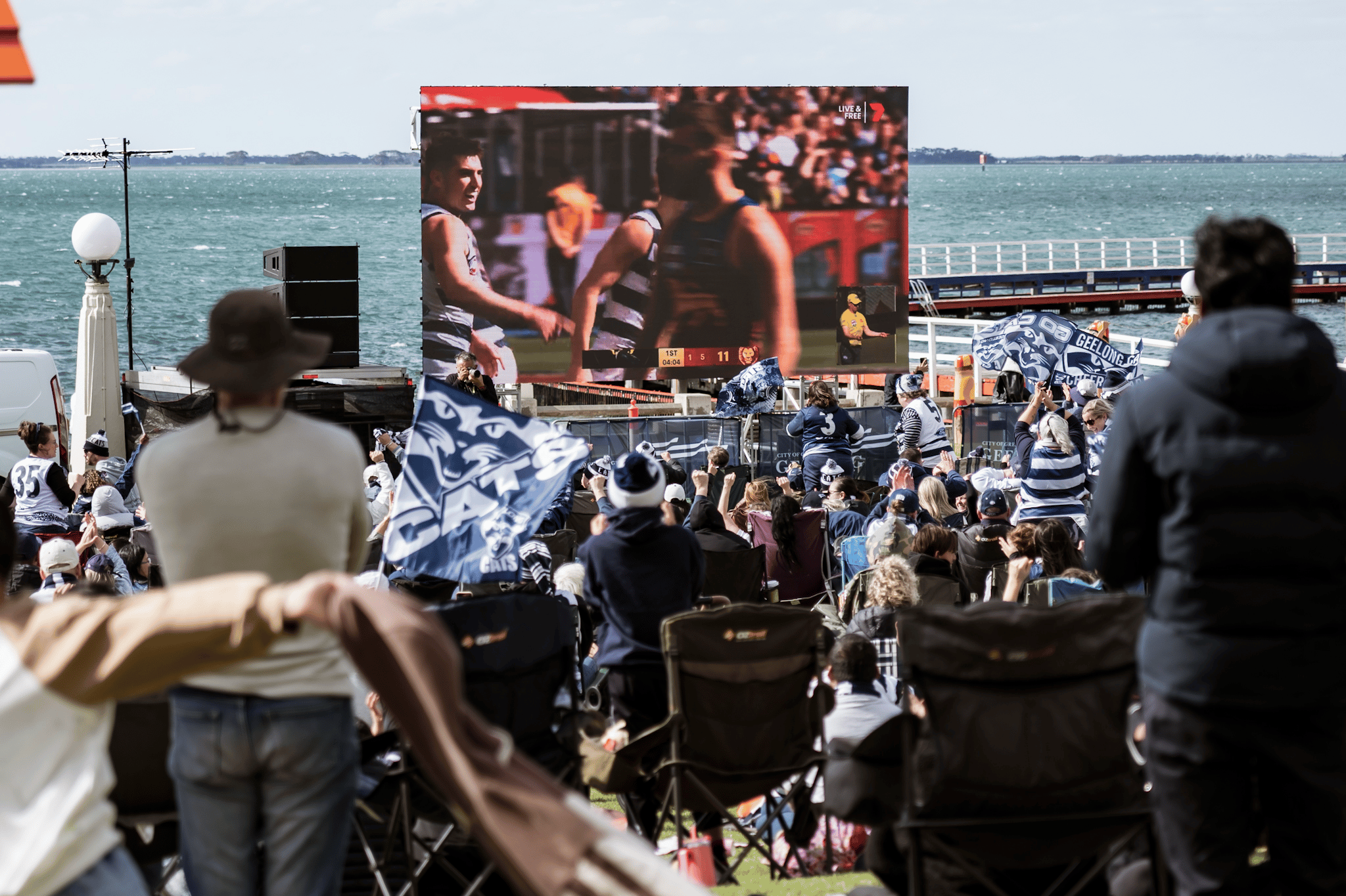 Grand Final Live Site - Eastern Beach