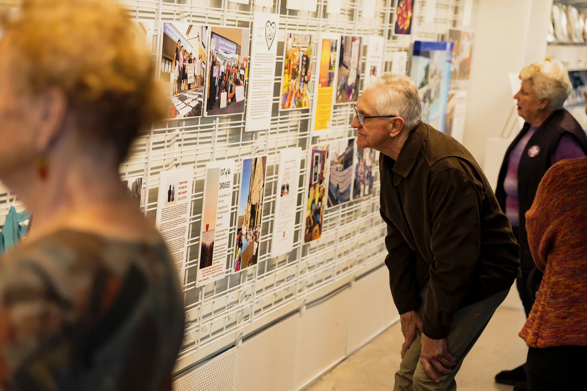 10 Years of CRAG Exhibition Launch at the Geelong Library.