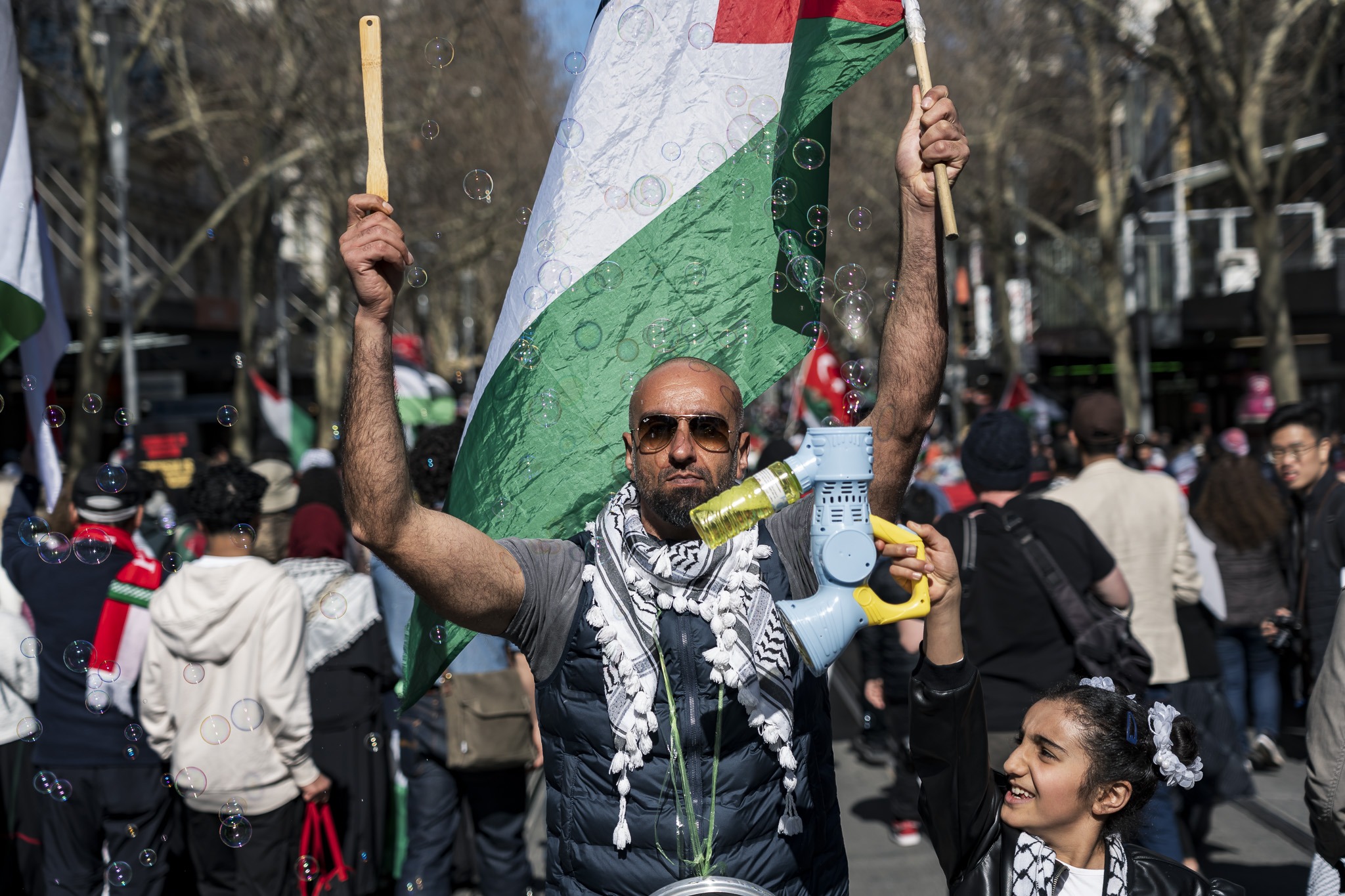 March for Palestine, 28 August 2025, Melbourne/Naarm.